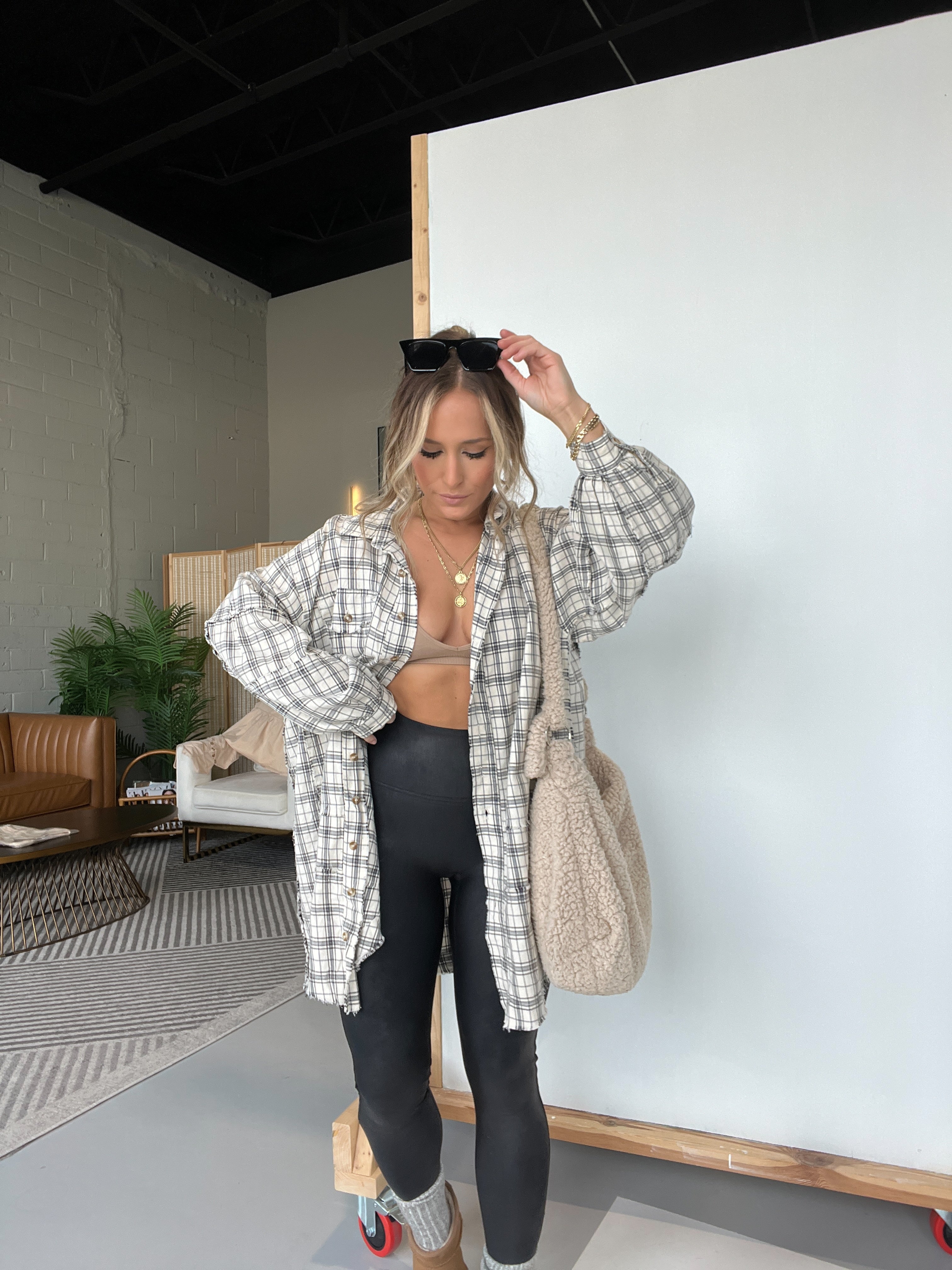 Addie Curve Bralette Almond