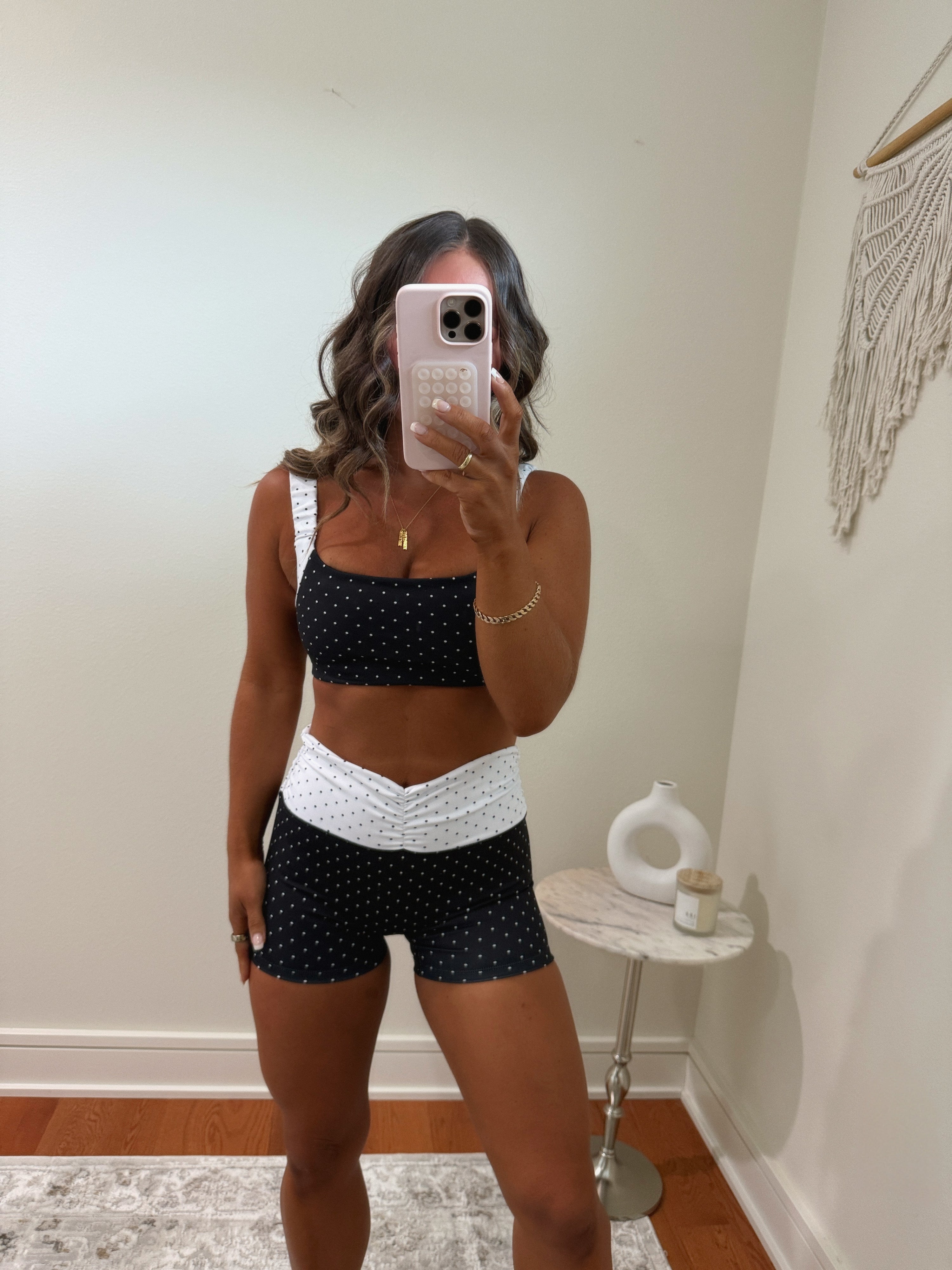 Power Hour Polka Dot Active Set