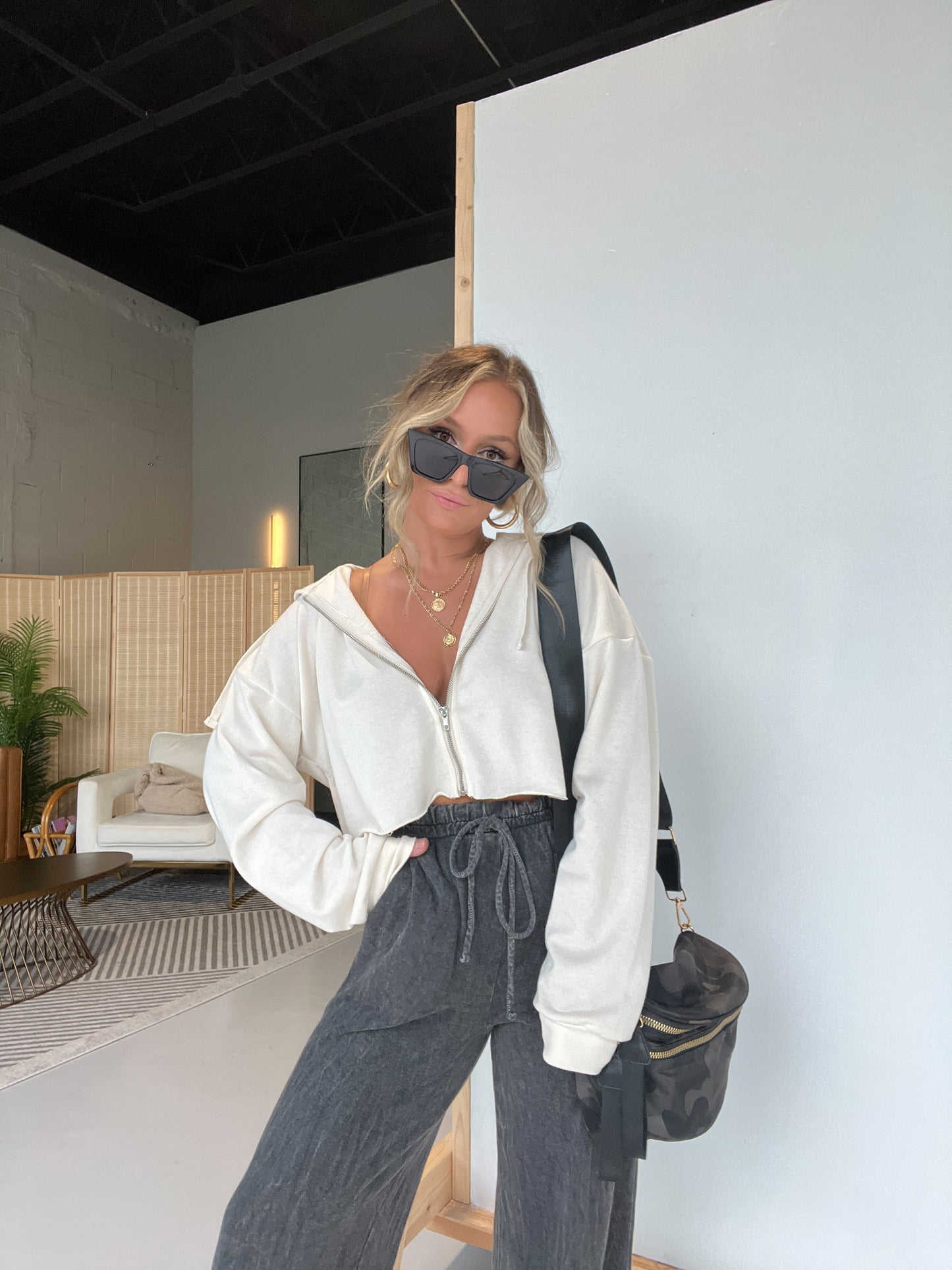 Sunday Funday Hoodie Natural