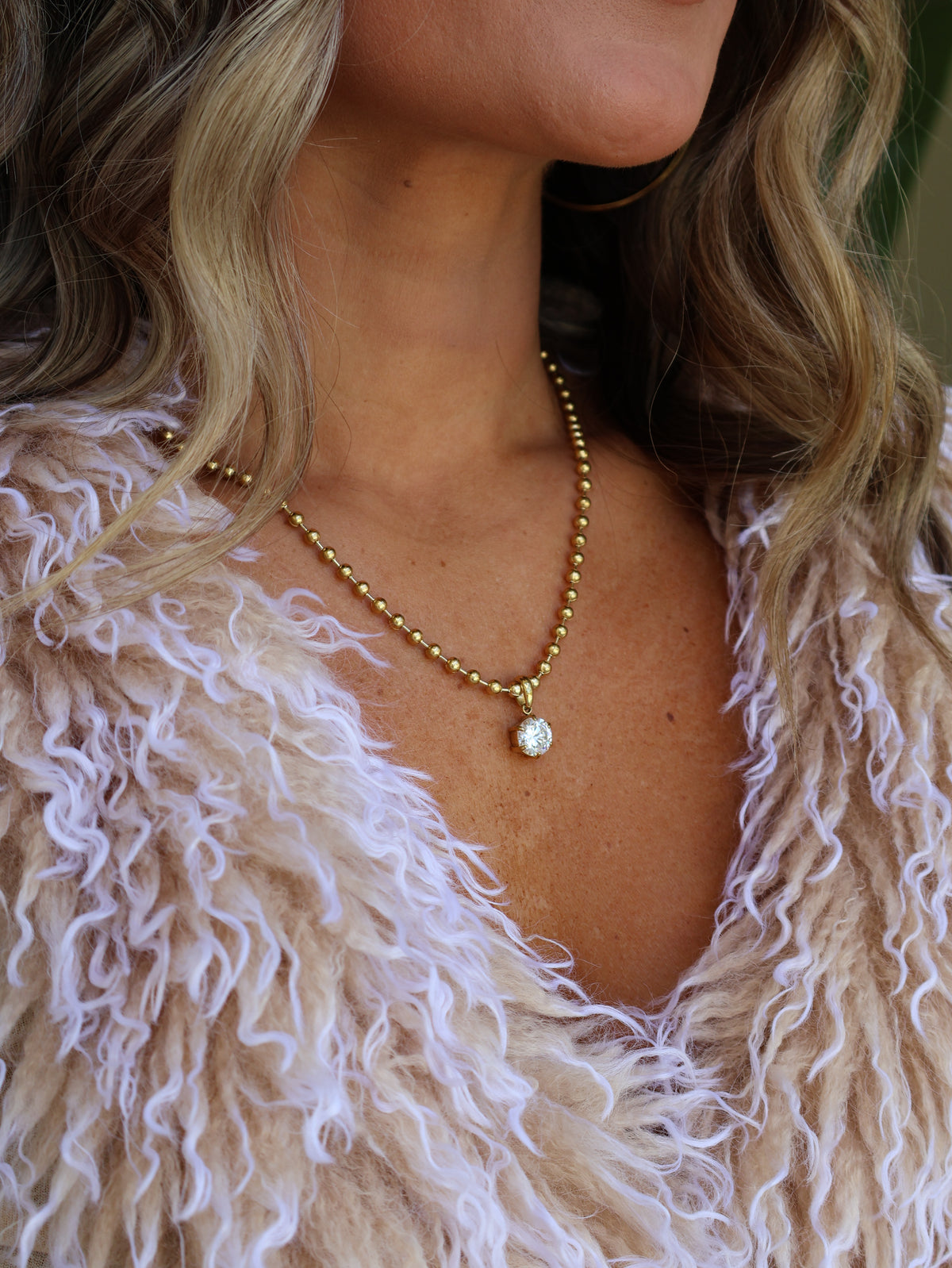 Stella Pendant Necklace Gold