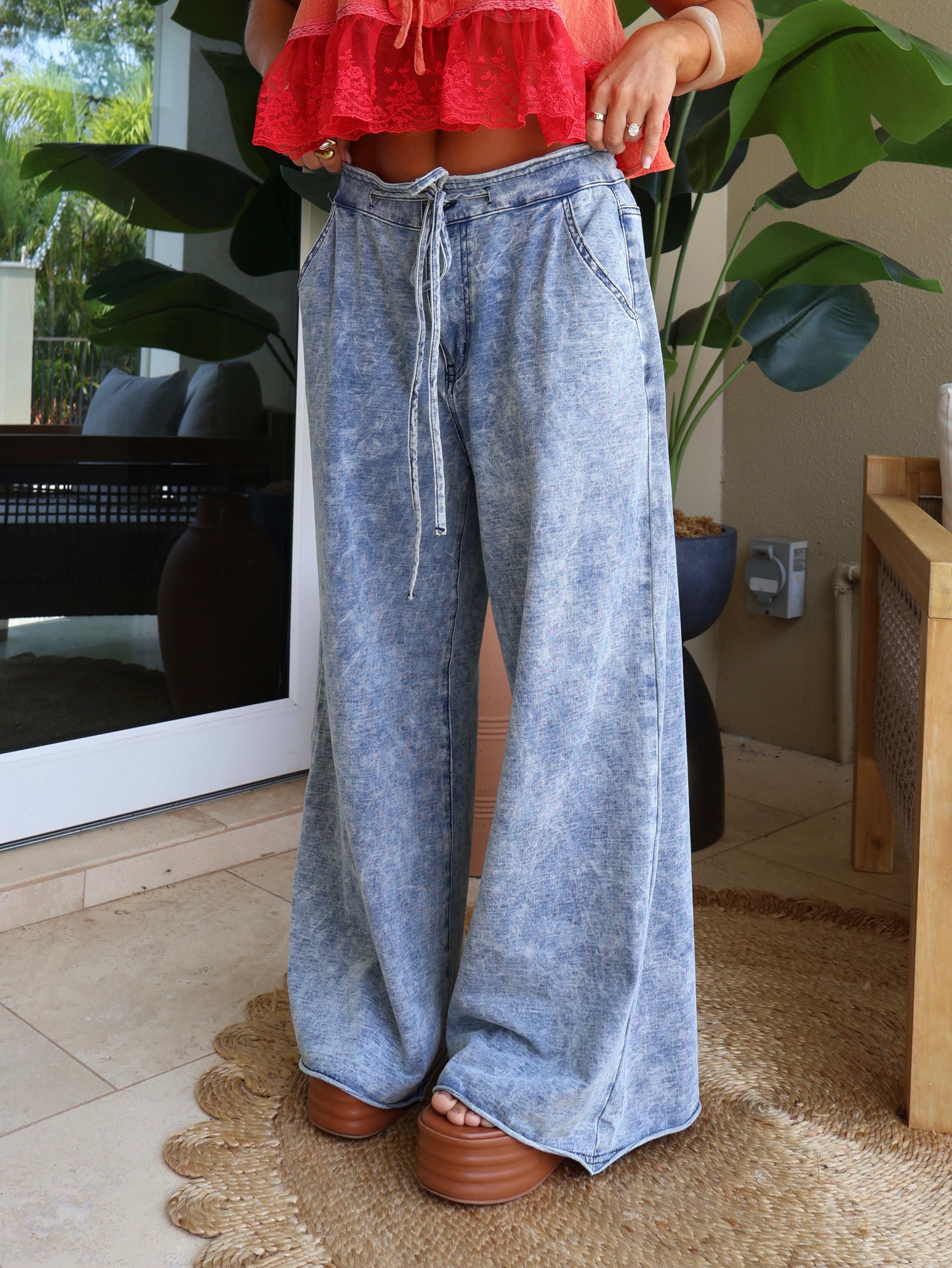 Laid Back Lounge Pants Denim