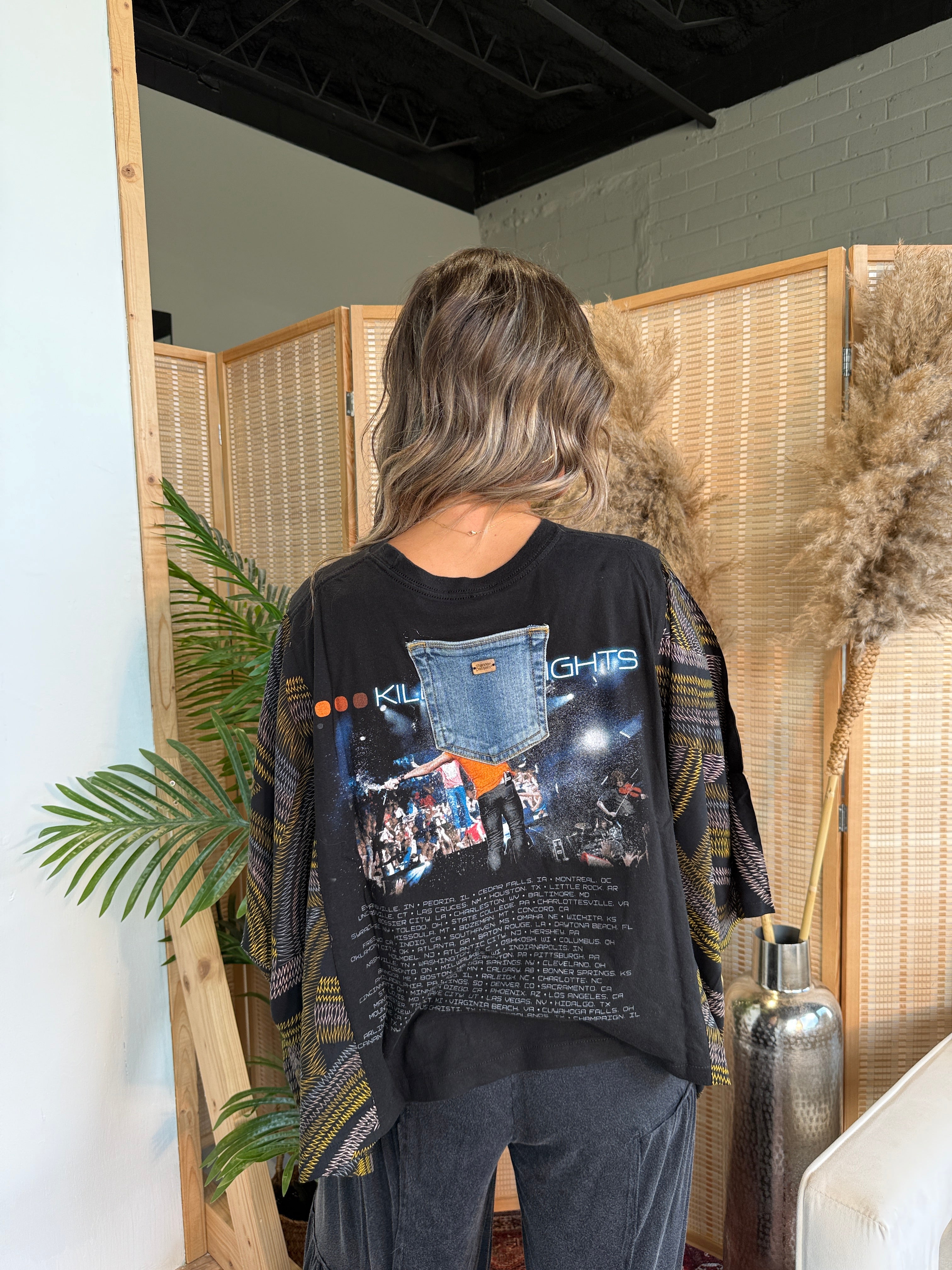 Luke Bryan Mix & Match Tee Black Multi