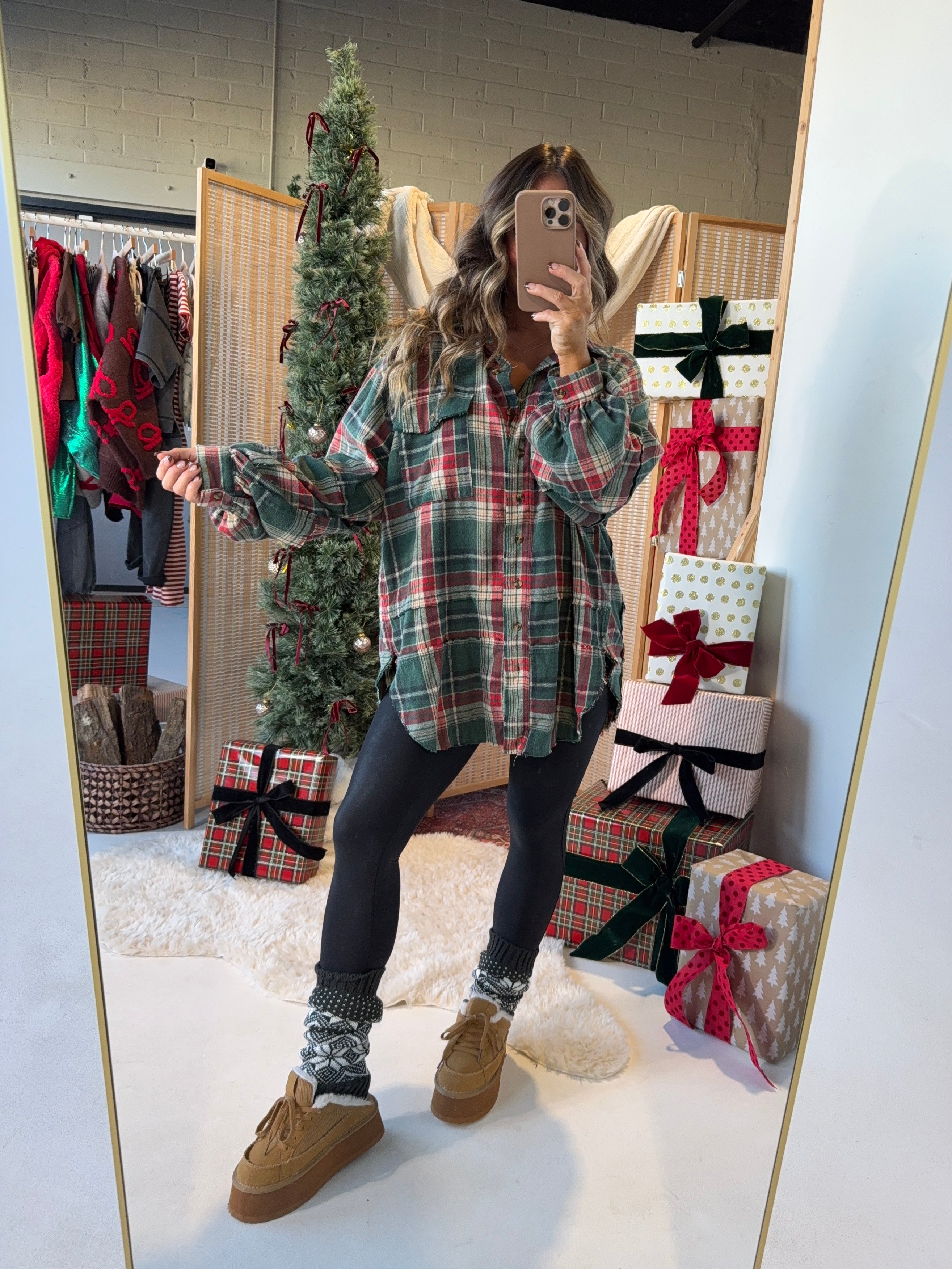 Snow Fall Leg Warmers Charcoal