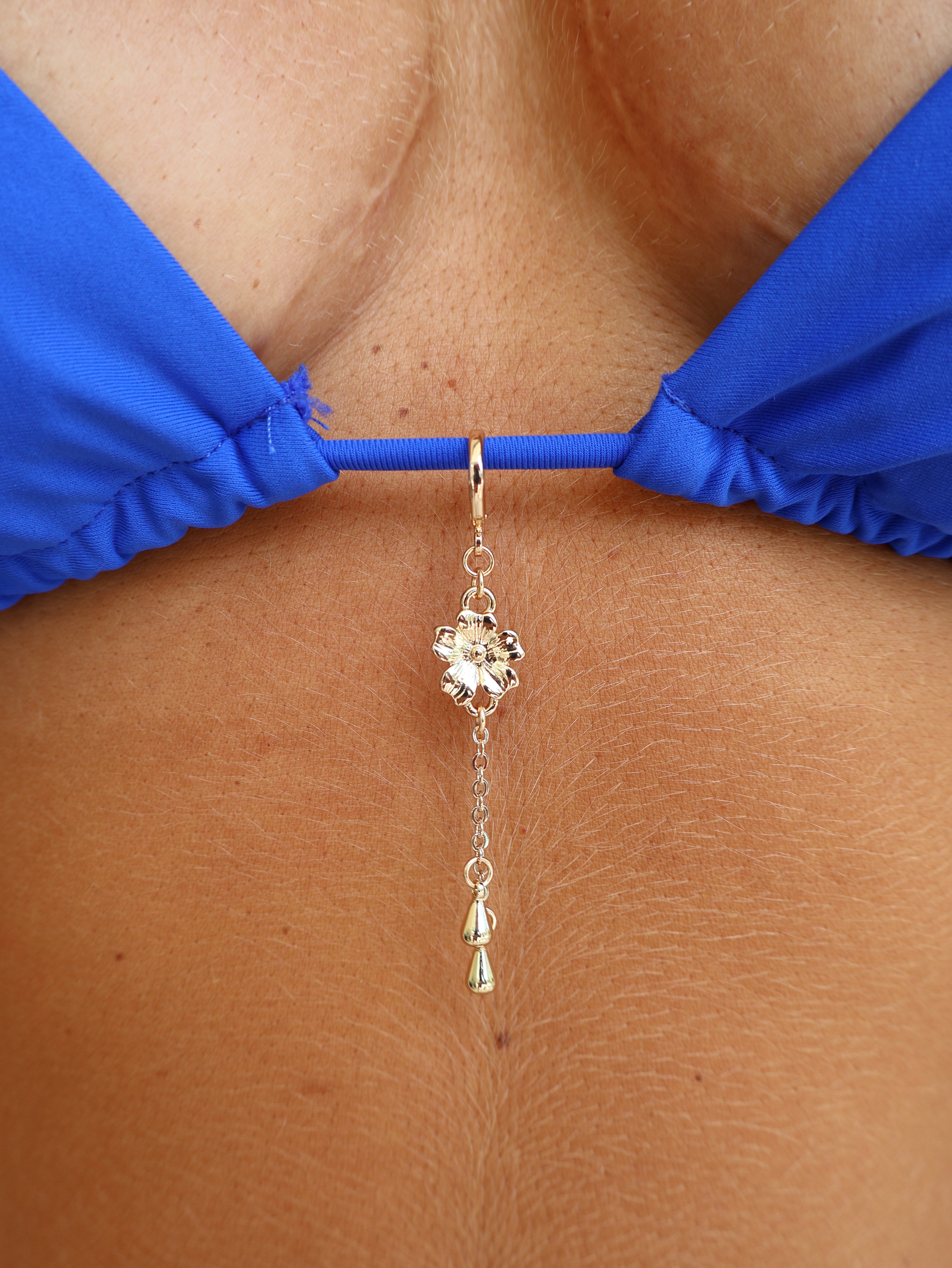 Floral Desire Bikini Charm Gold