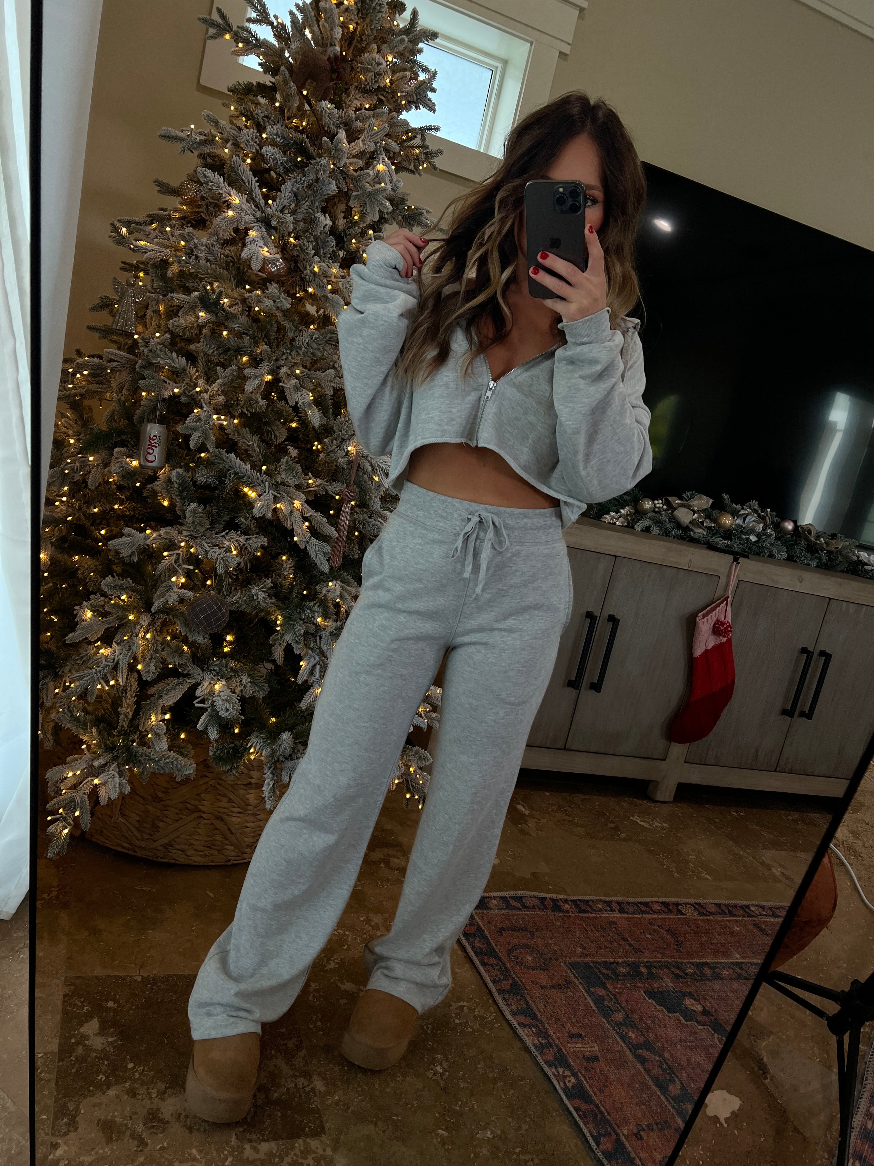 Sunday Funday Sweatpants Heather Grey