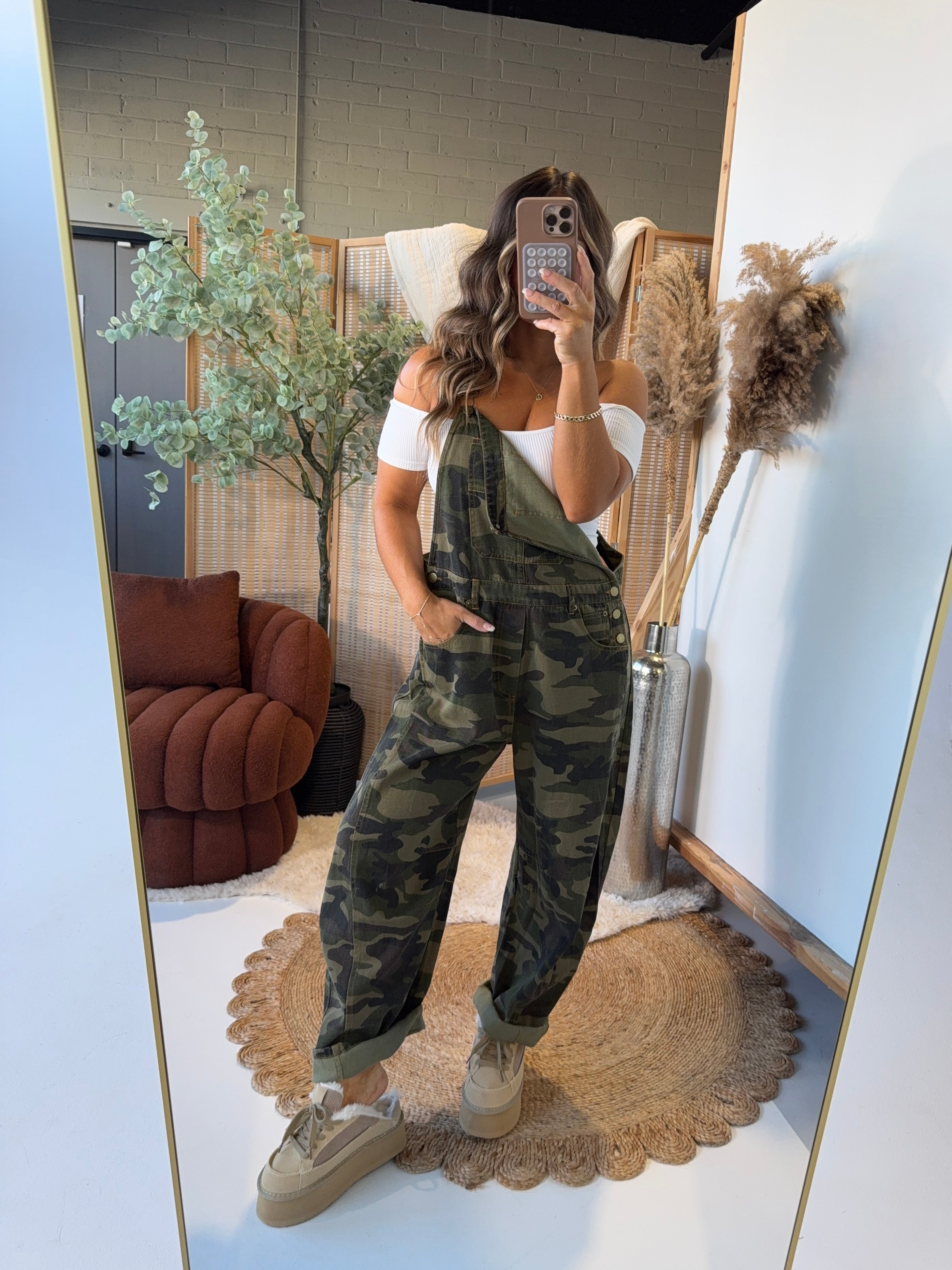 Gone Country Barrel Overalls Camo (Pre-Order)