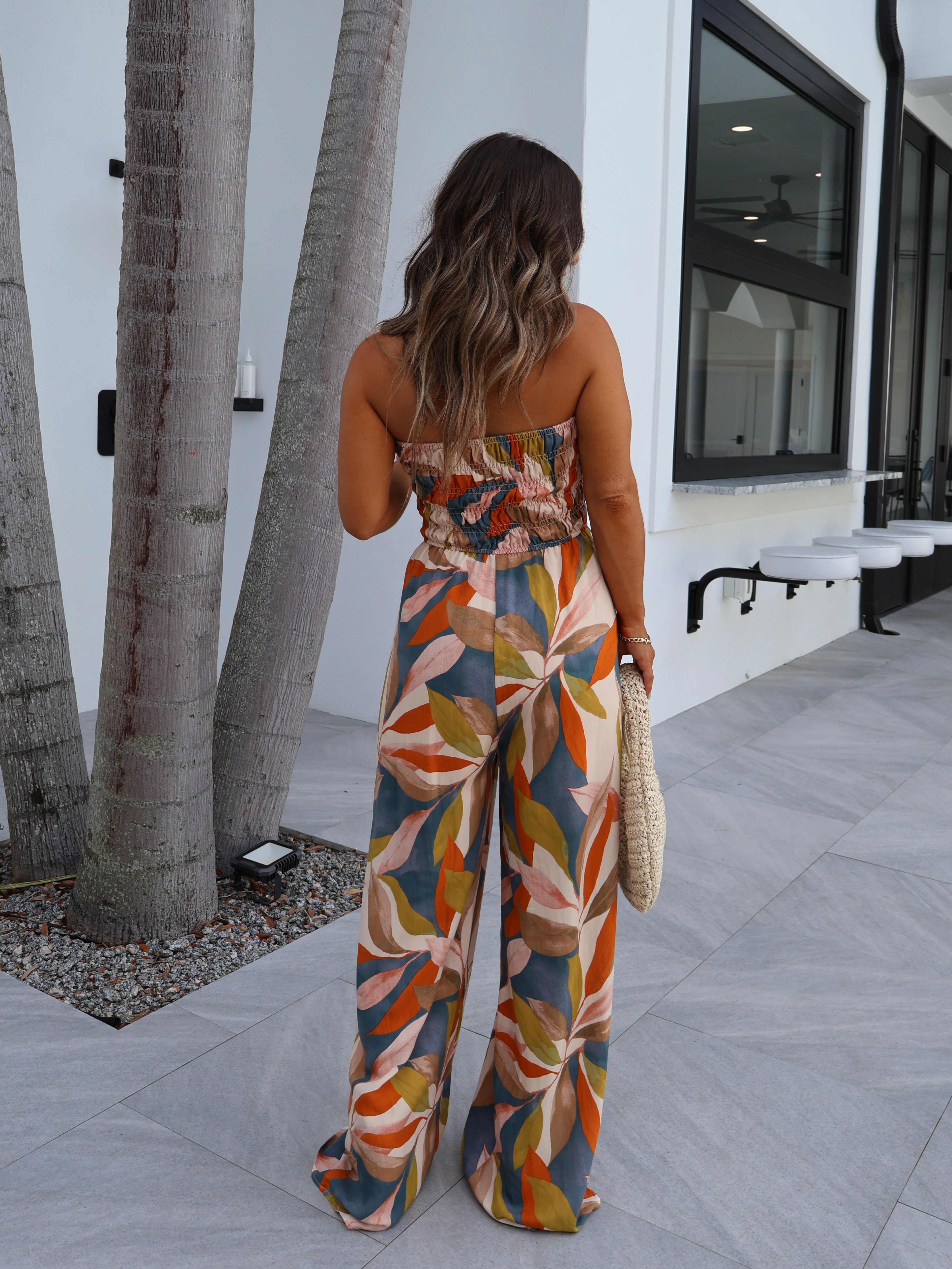 Second Nature Jumpsuit Blue Multi