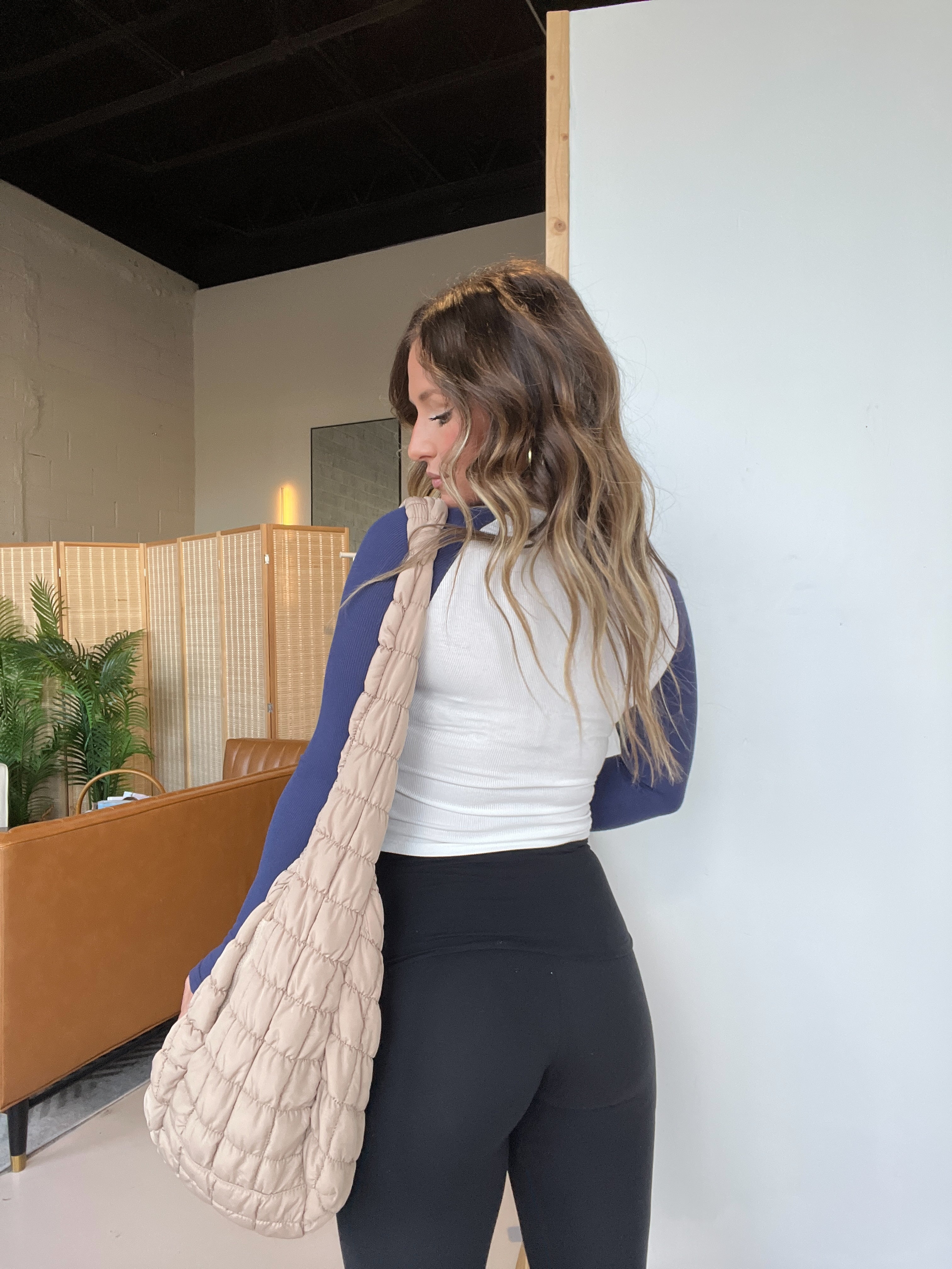 Ball Game Fitted Long Sleeve Navy