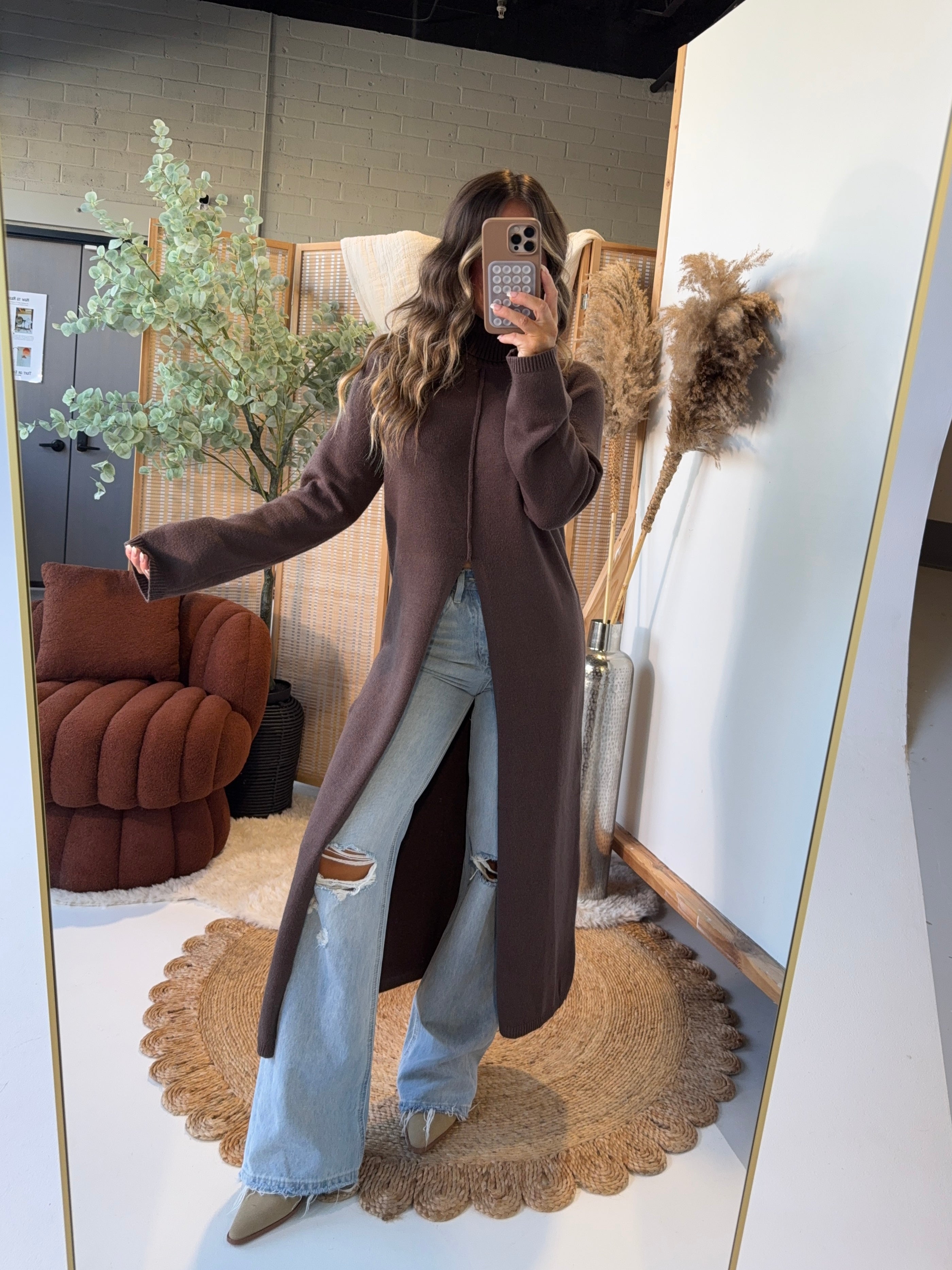 Western Promise High Waisted Denim Jeans (Pre-order)