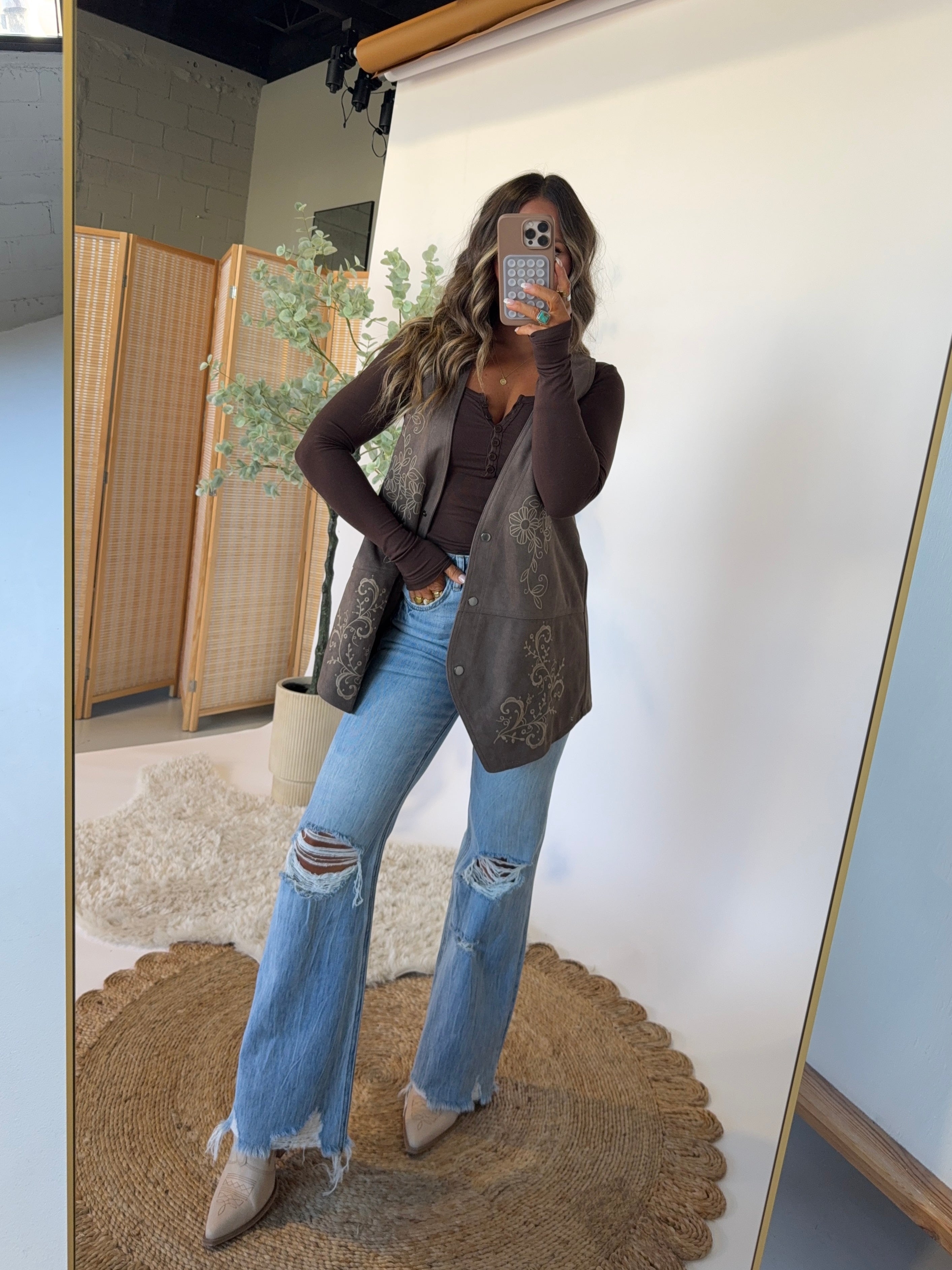 Redeem High Waisted Denim Jeans