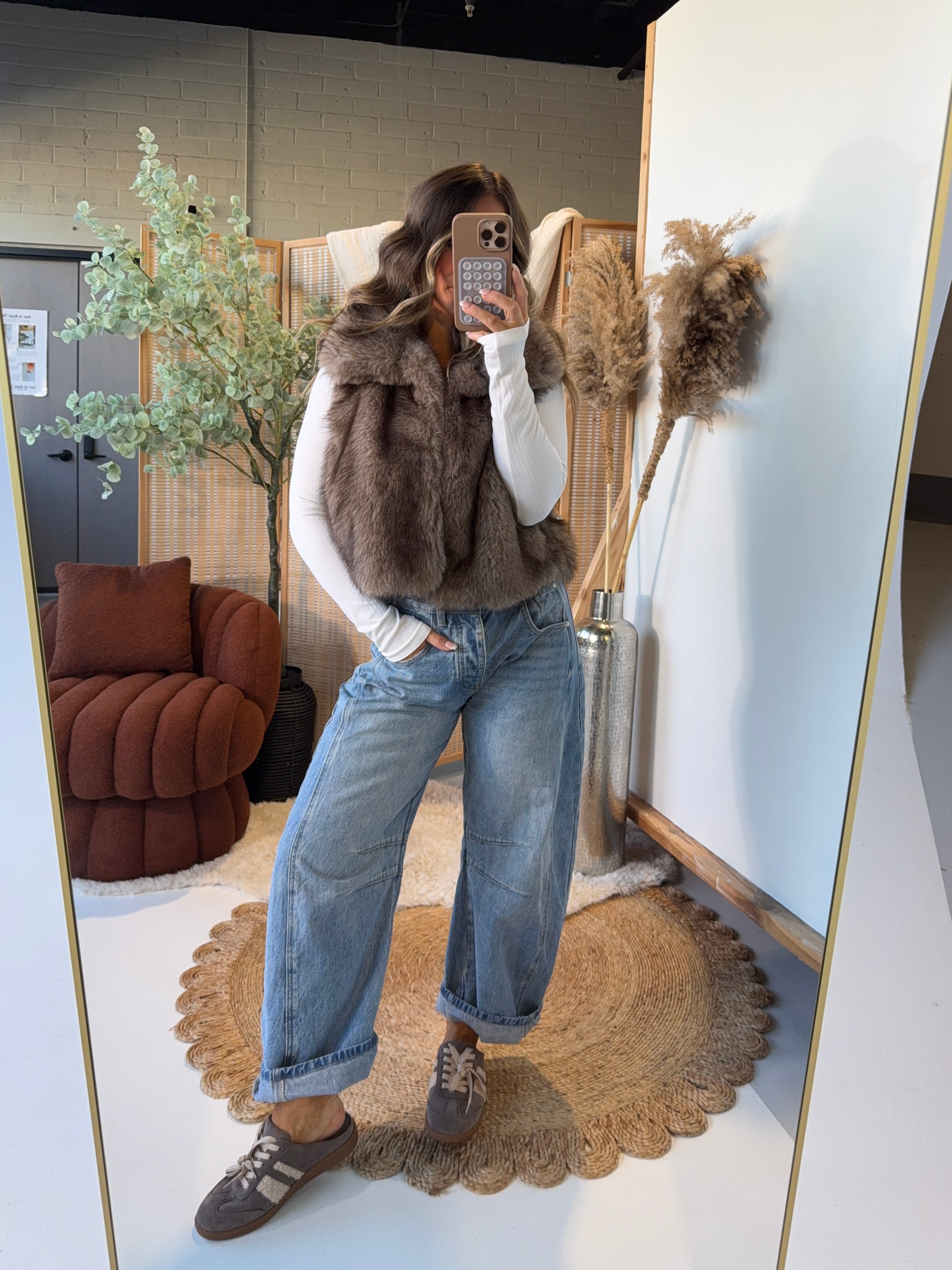 Sandra Sneaker Mules Mocha