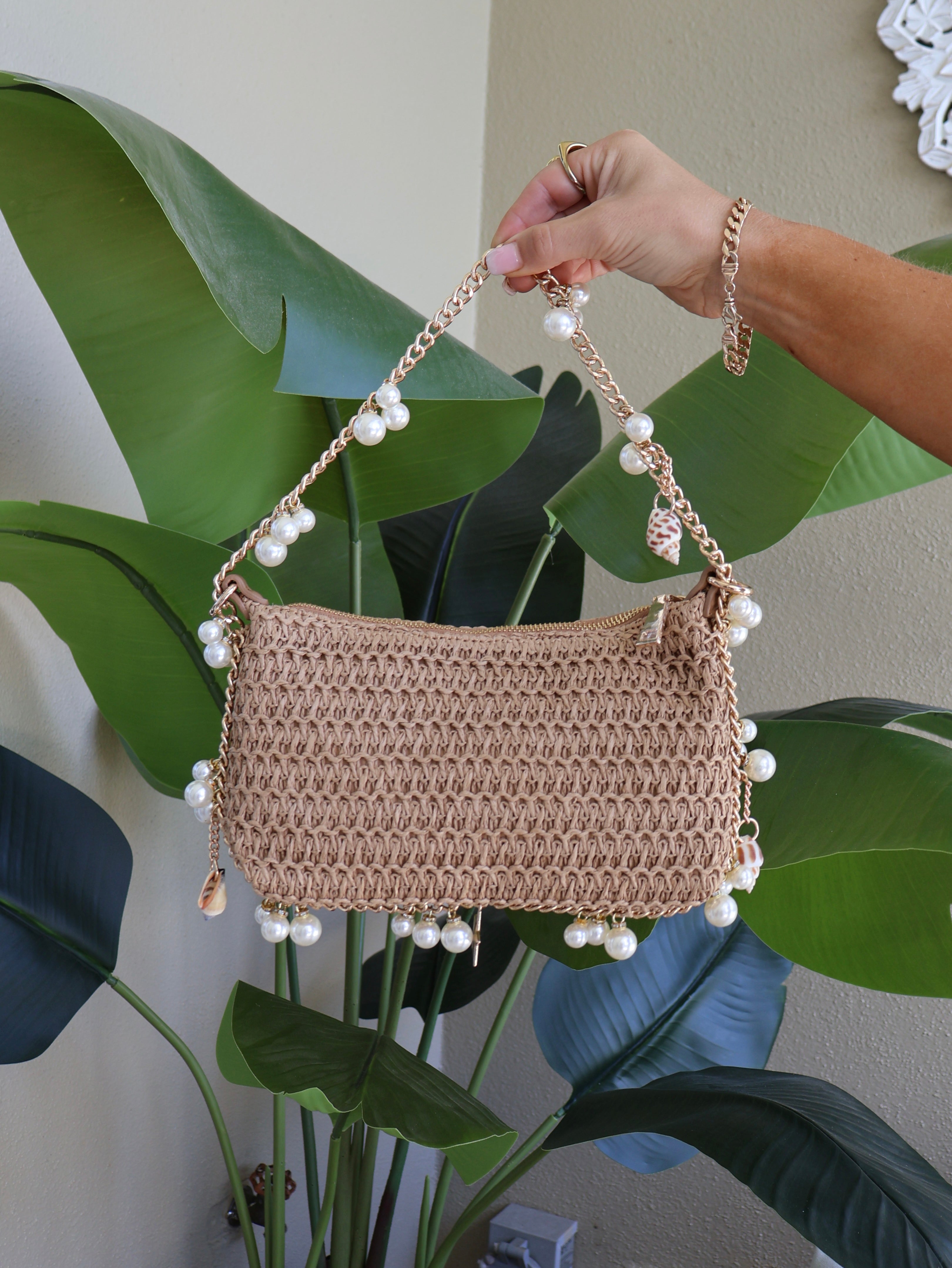 Mermaid's Cove Seashell Shoulder Bag