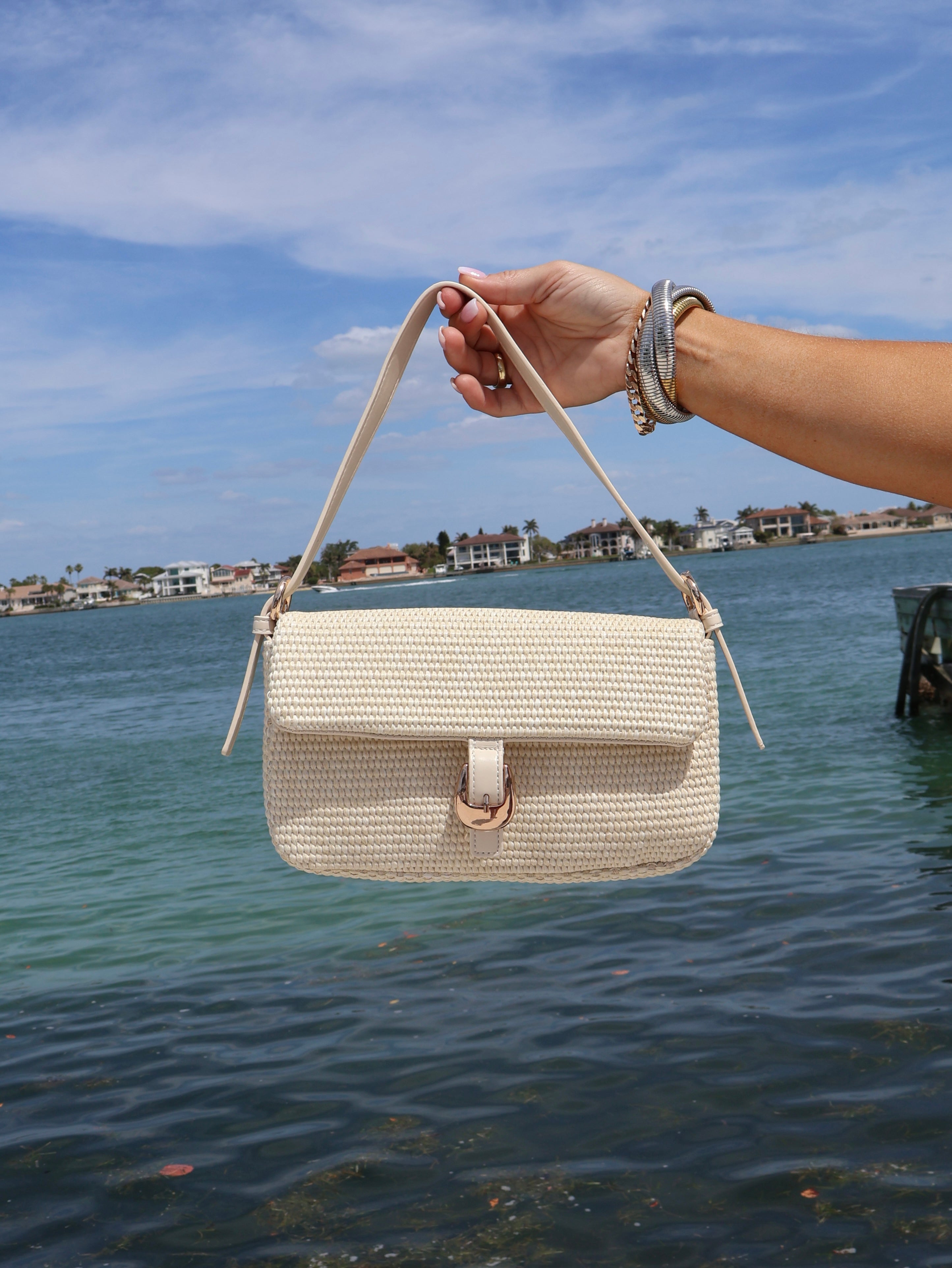 Gloria Shoulder Bag Ivory