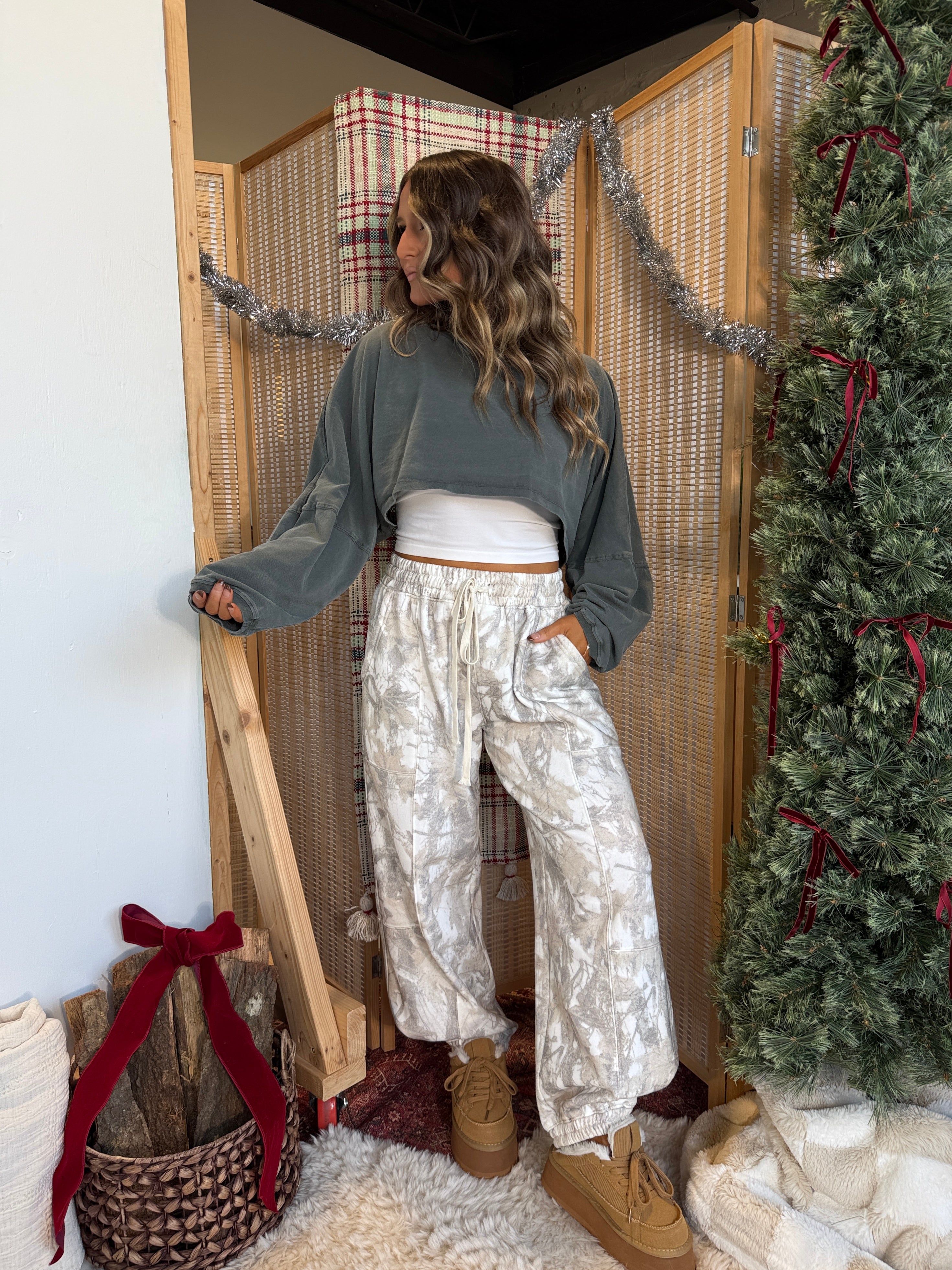 Winter Woods Barrel Sweatpants Camo