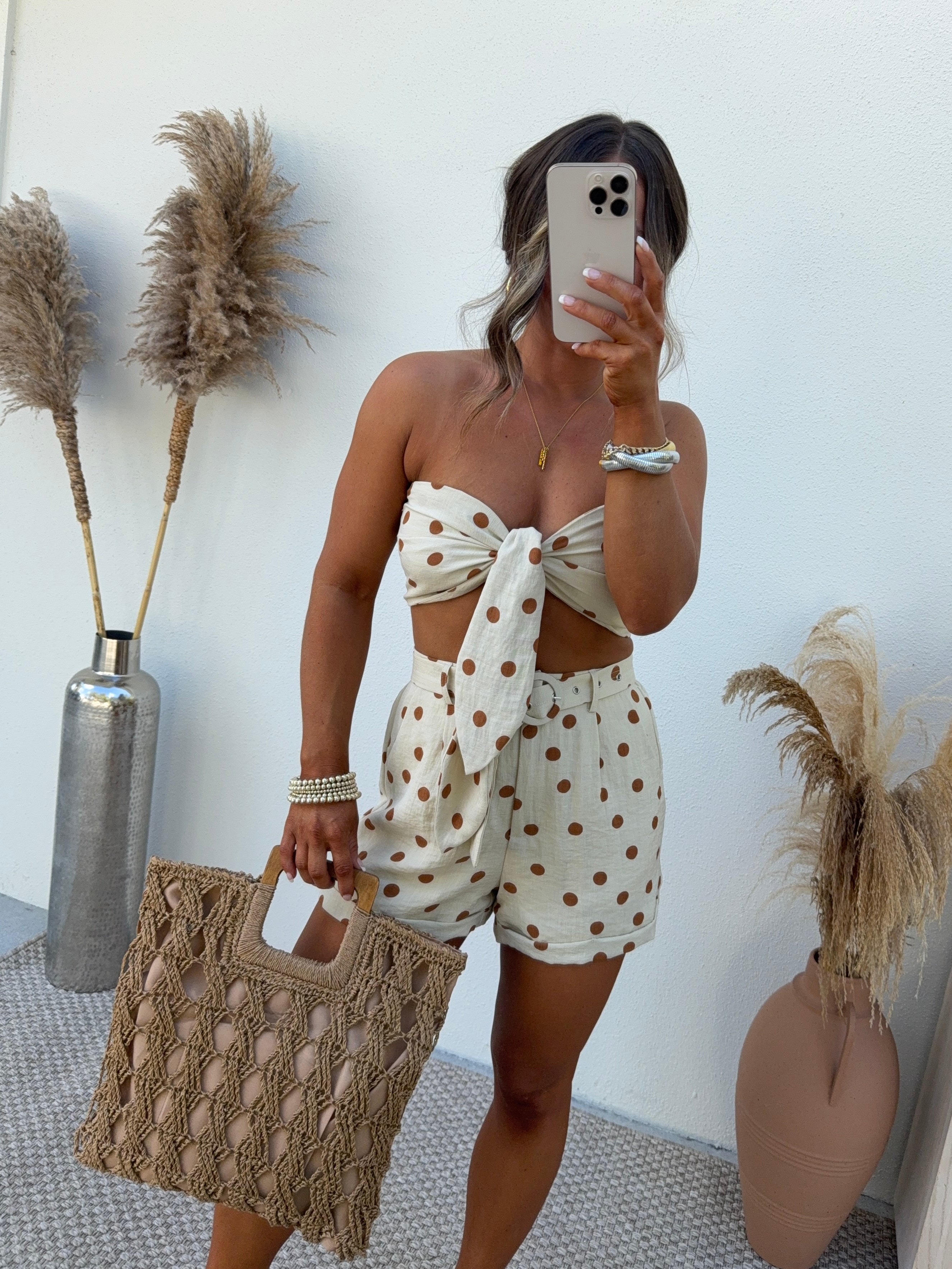 Endless Summer Boho Tote Bag Khaki