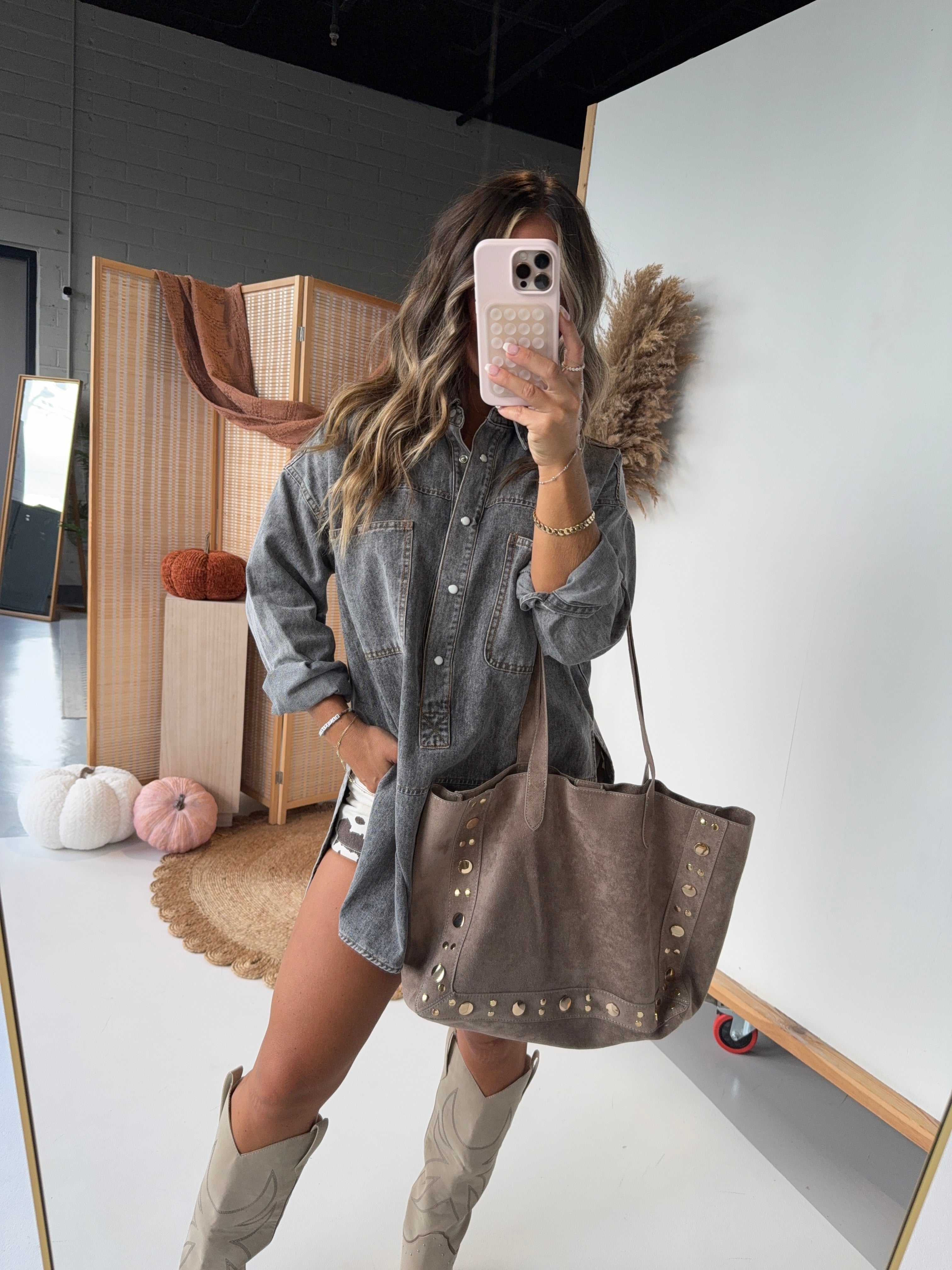 Dusk Till Dawn Tunic Smoke