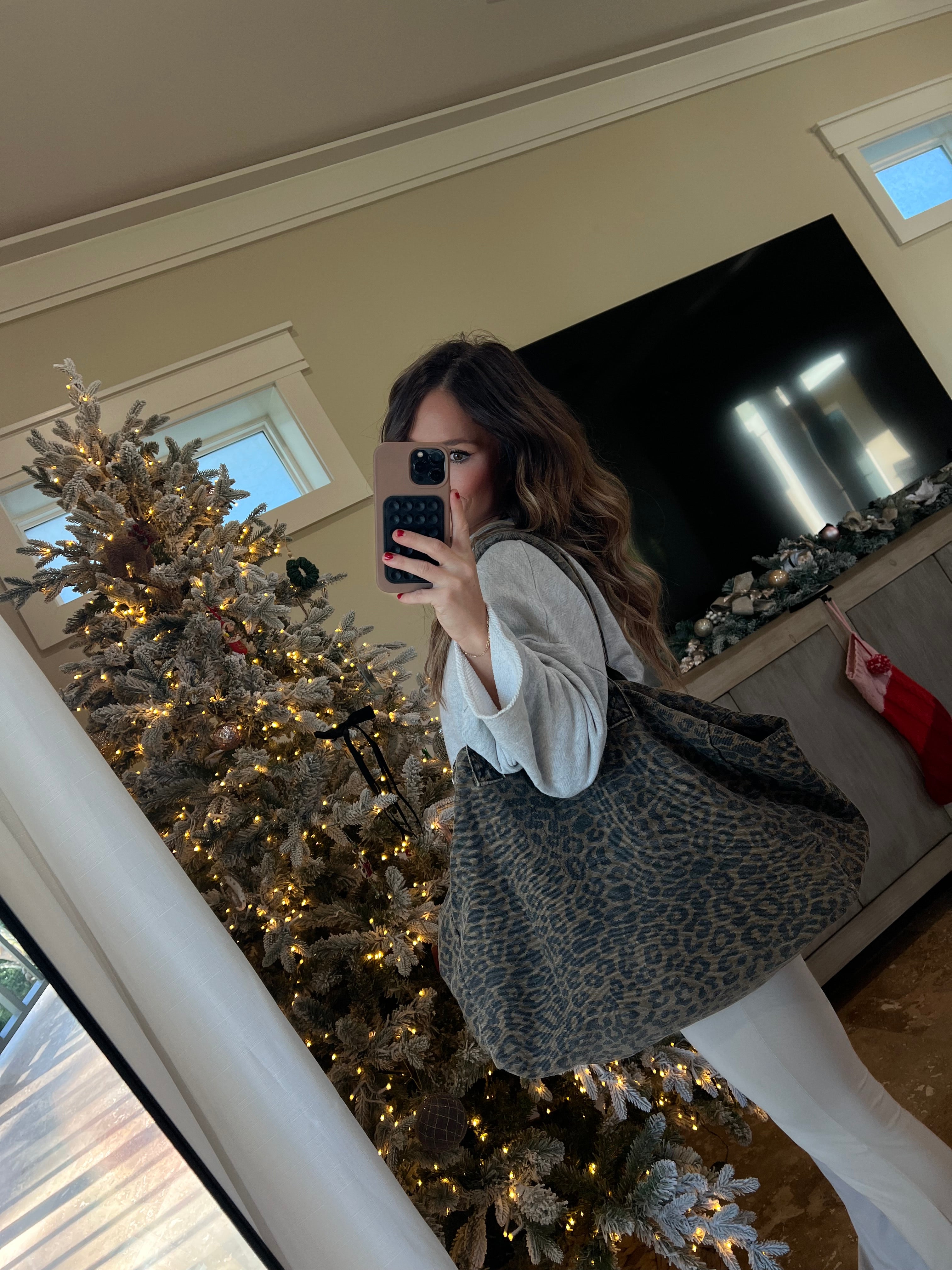 Calico Tote Bag Cheetah