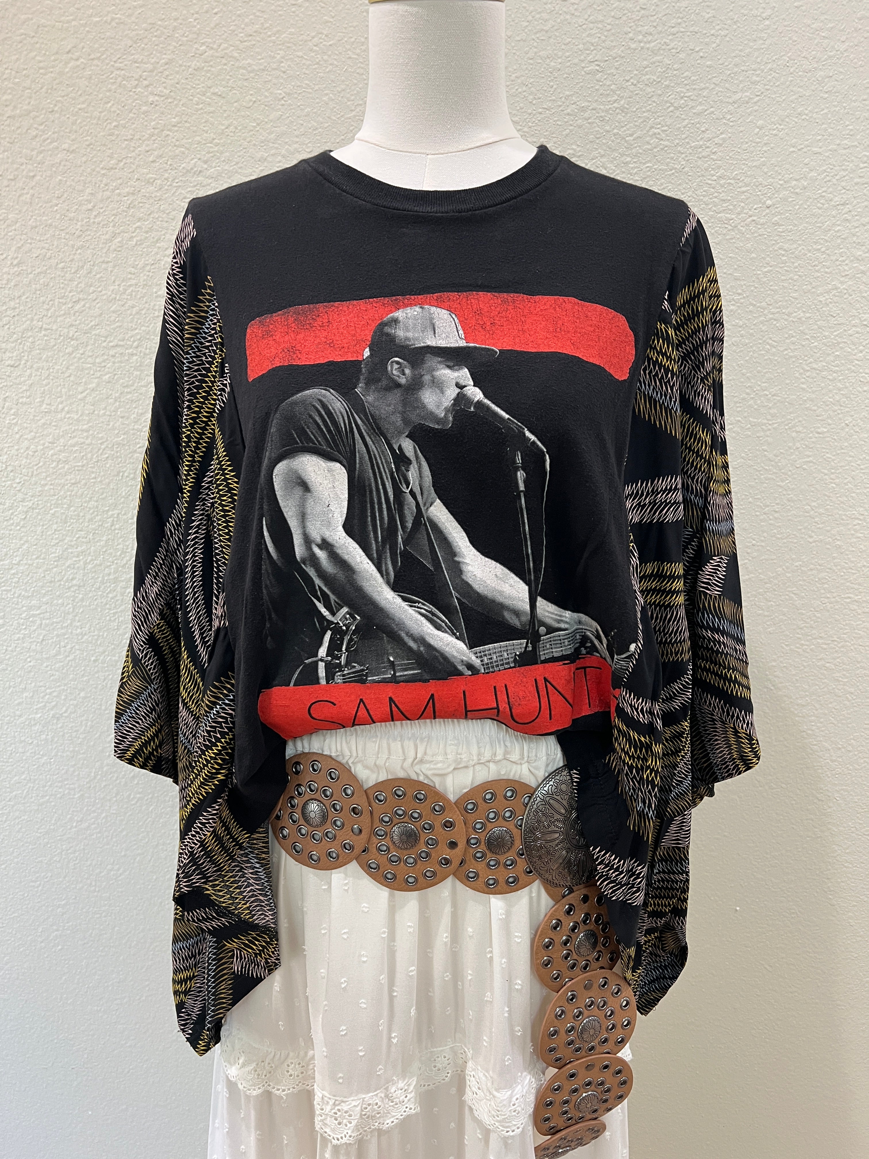 Sam Hunt Mix & Match Tee Black Multi