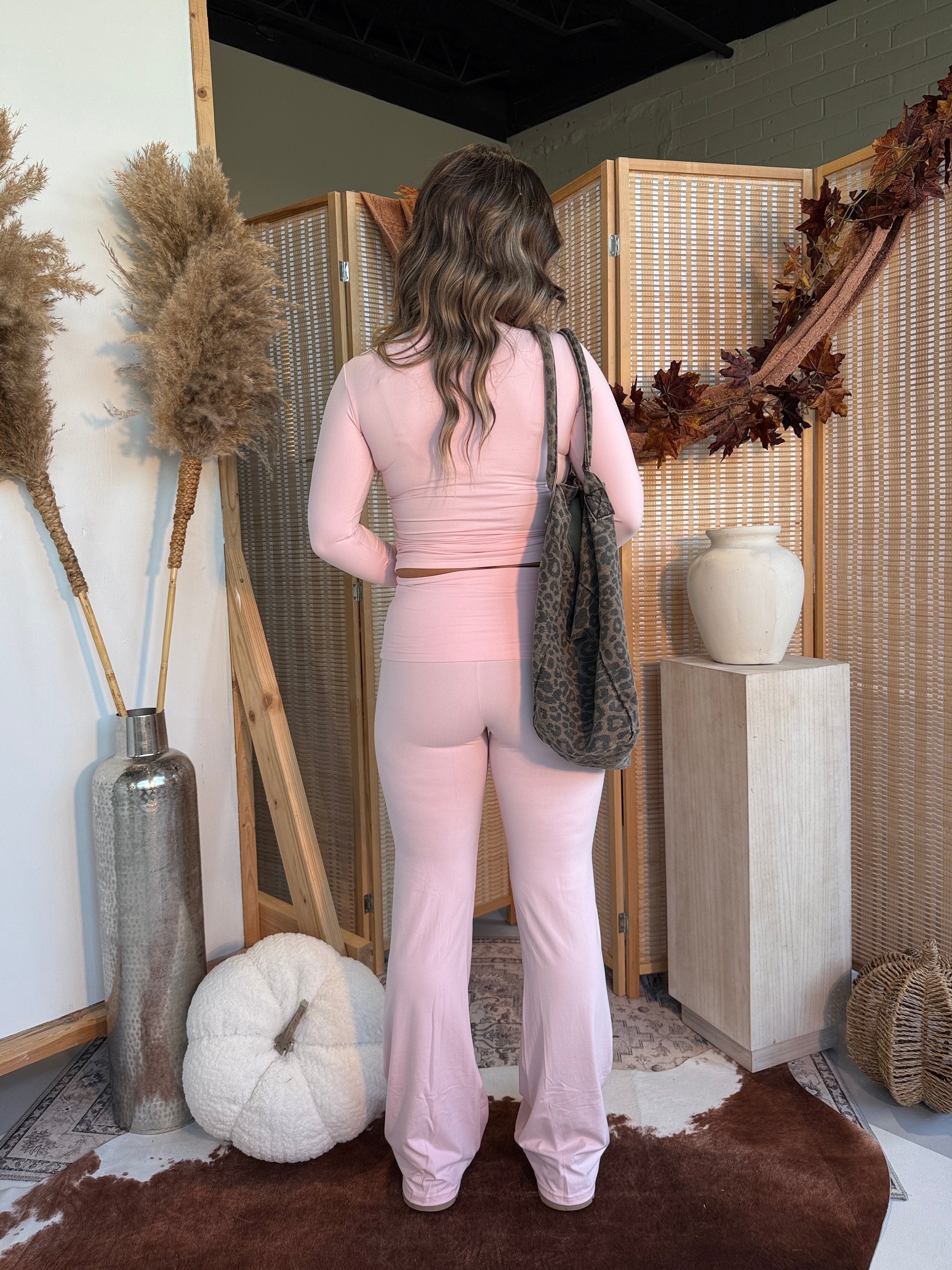 Early 2000’s Foldover Flares Pink