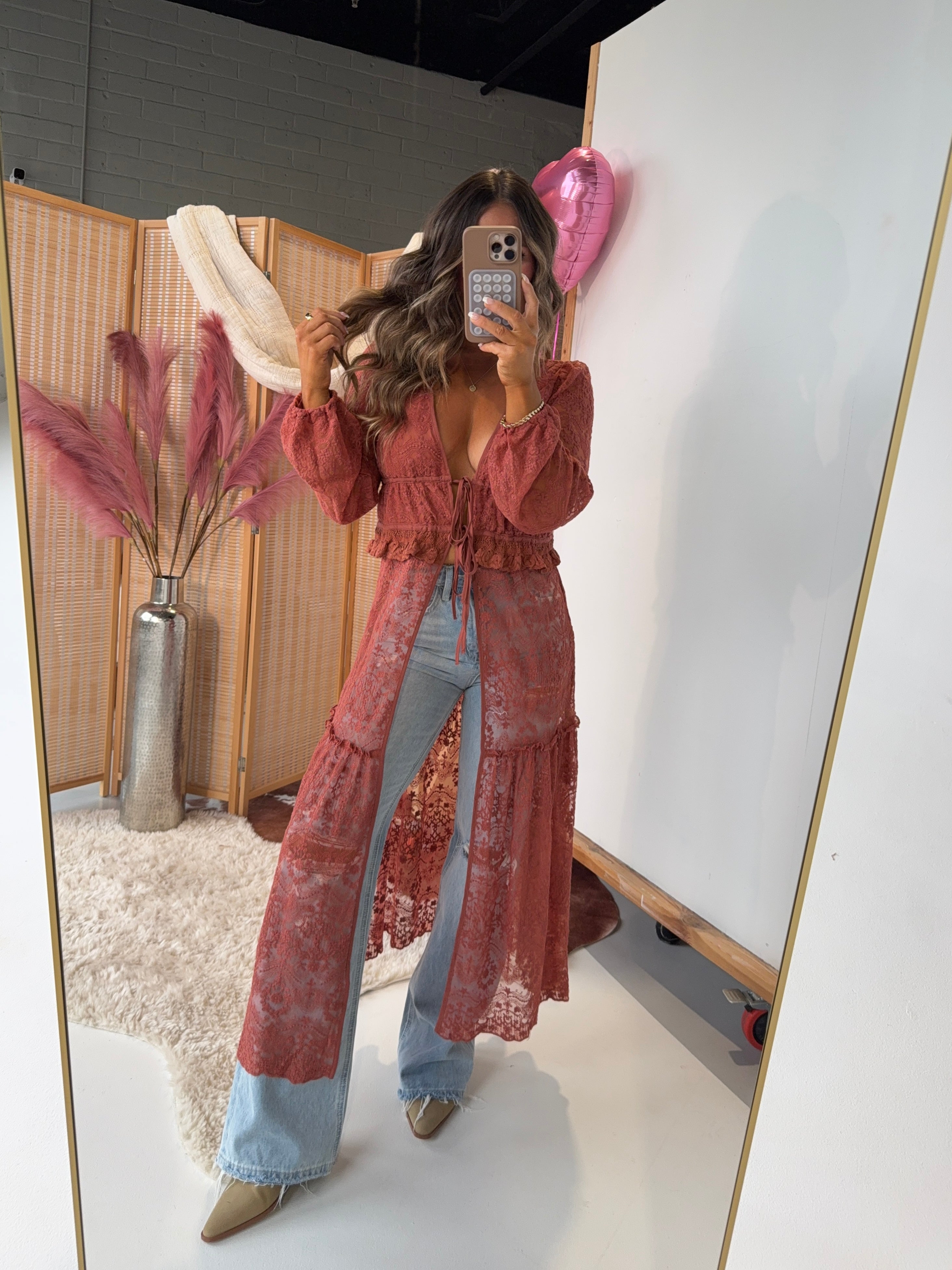 Western Promise High Waisted Denim Jeans (Pre-order)