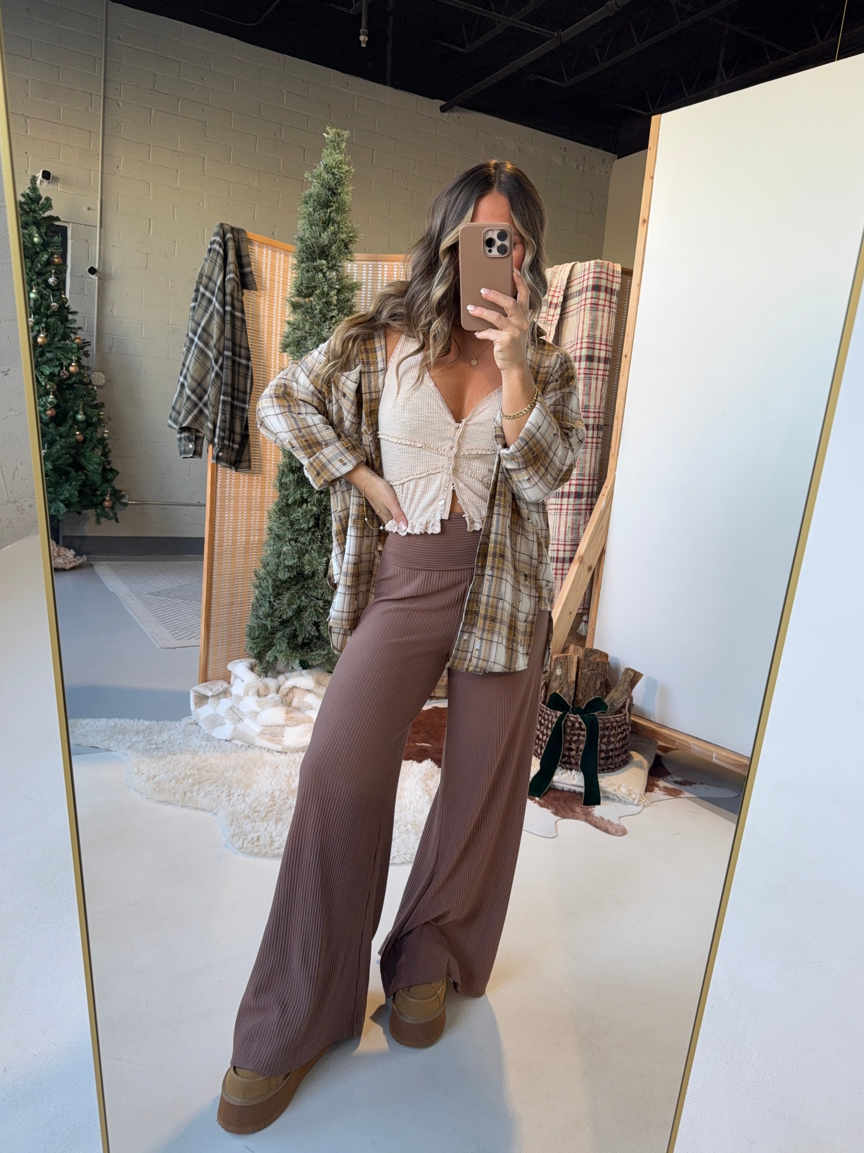 By the Campfire Lounge Pants Chocolate