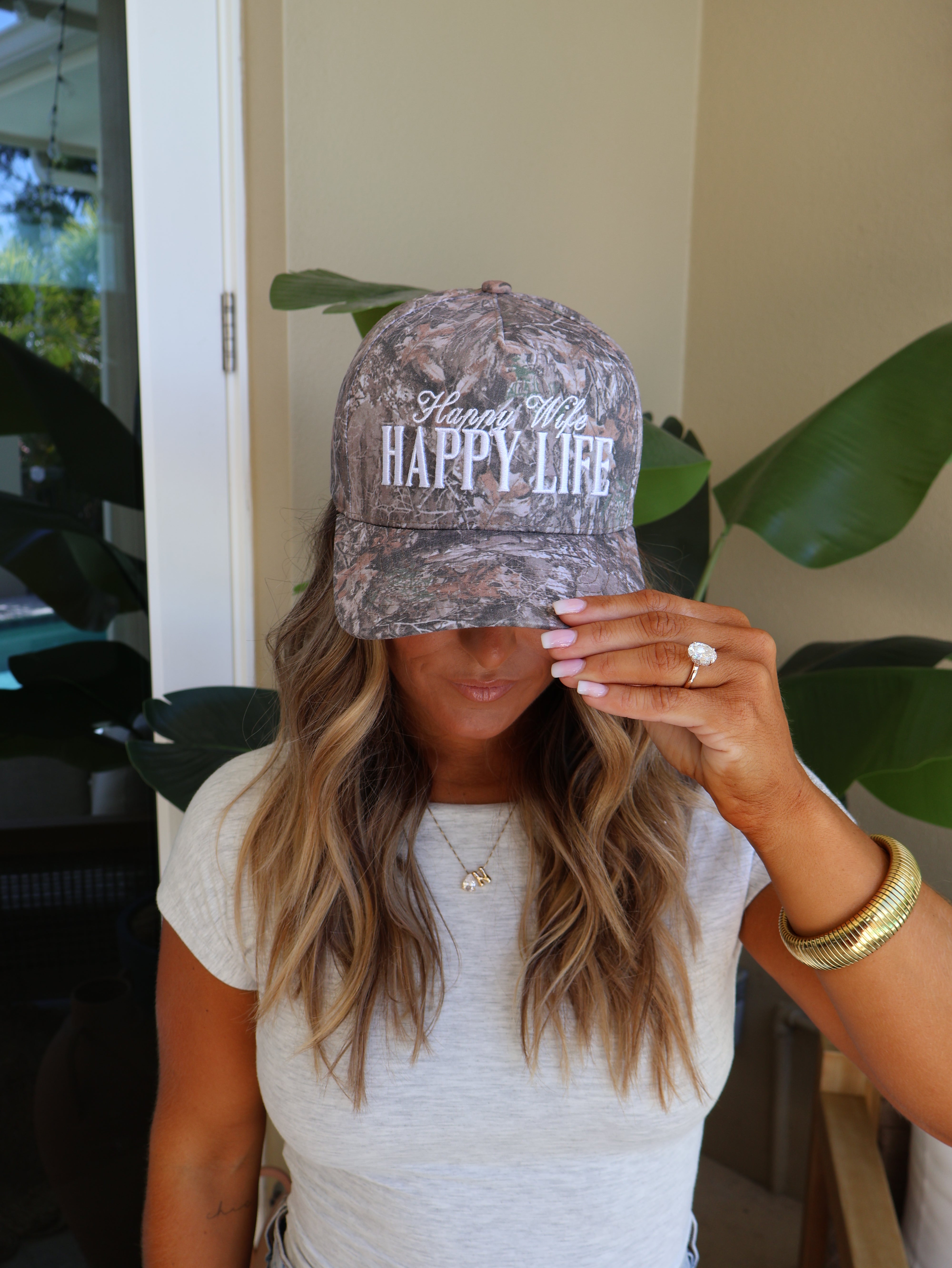 Happy Wife Happy Life Trucker Hat