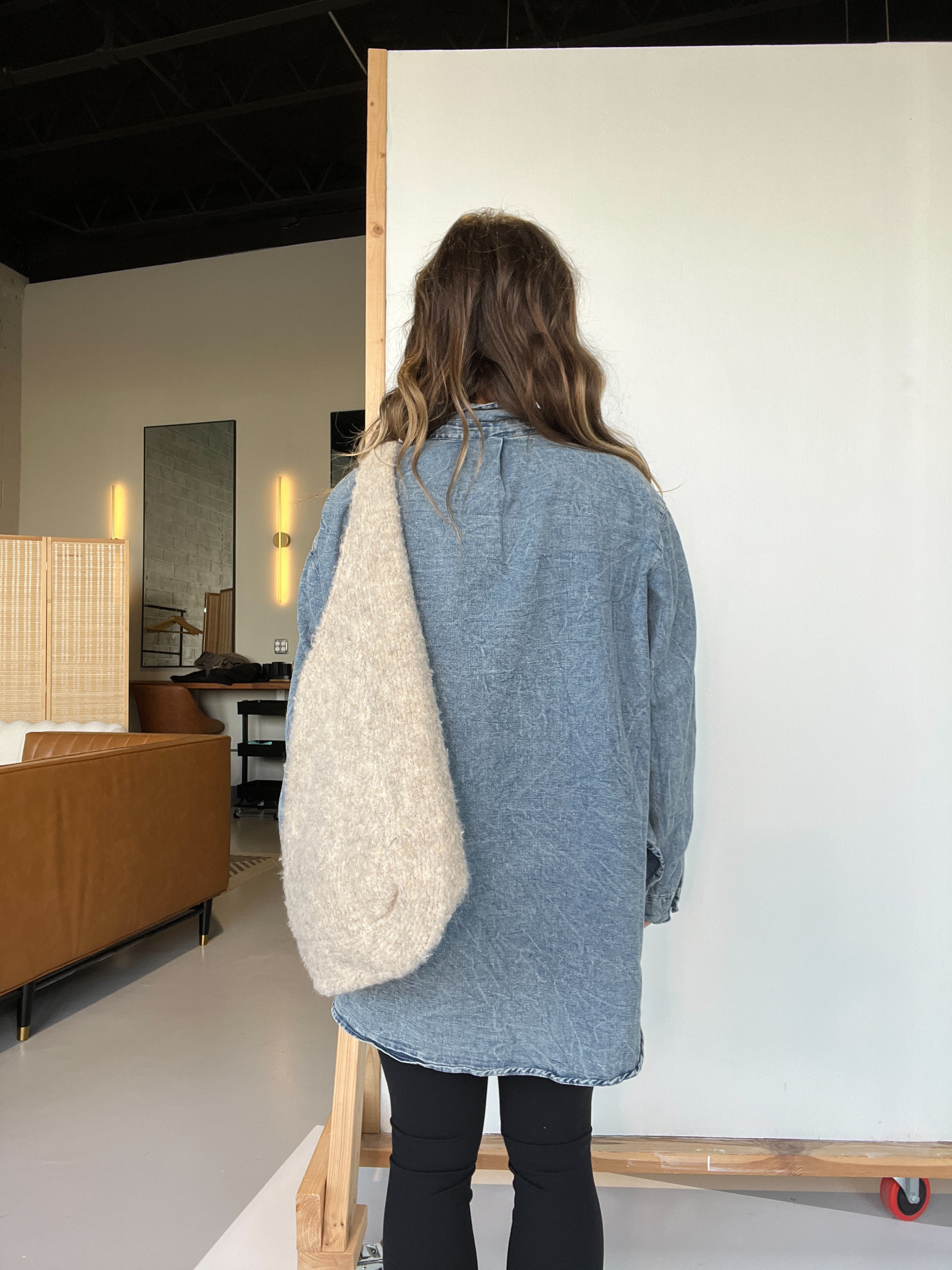 Mary Cate Denim Button Down