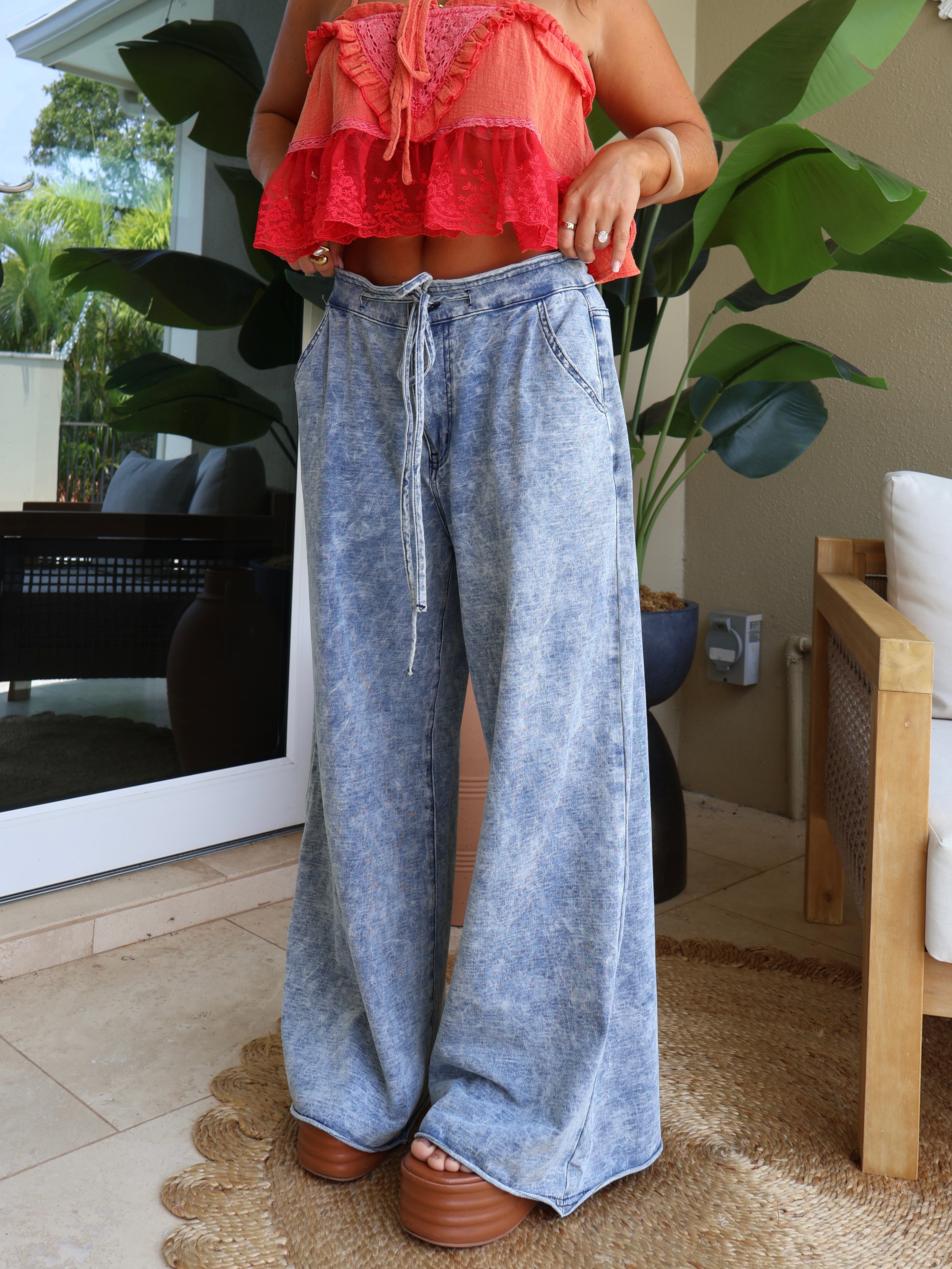 Laid Back Lounge Pants Denim