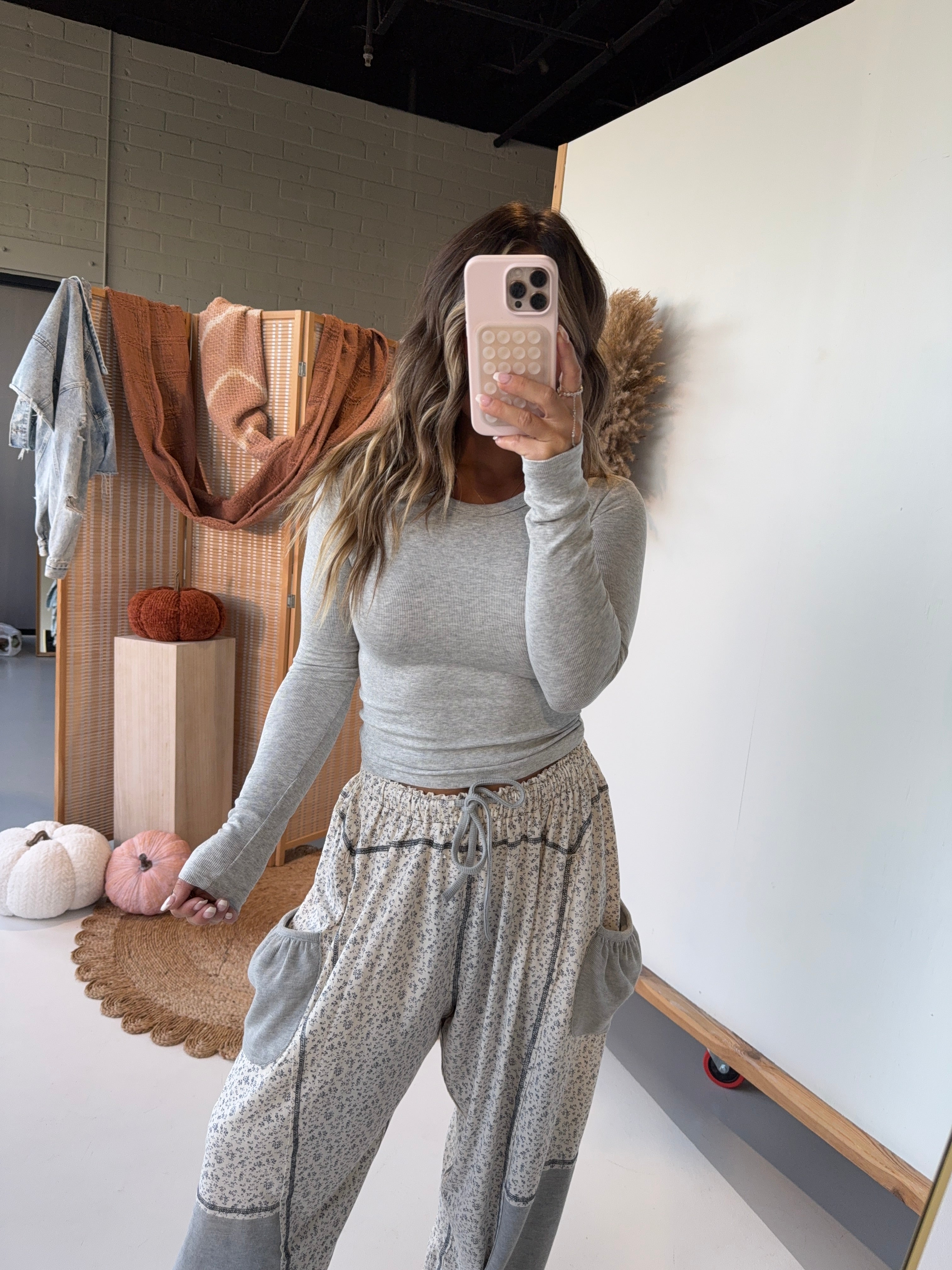 Fireside Long Sleeve Heather Grey
