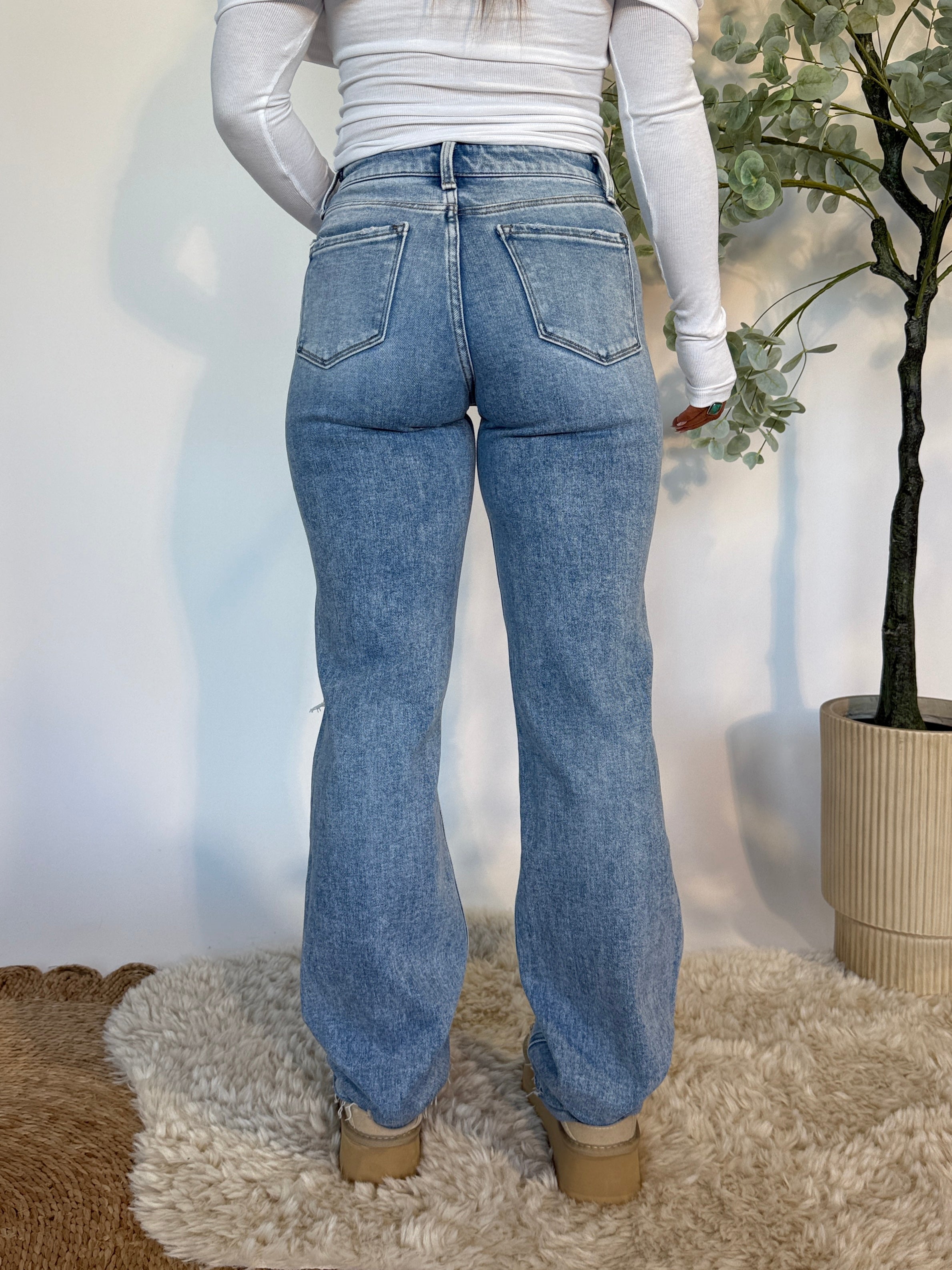 Glorietta High Waisted Denim Jeans