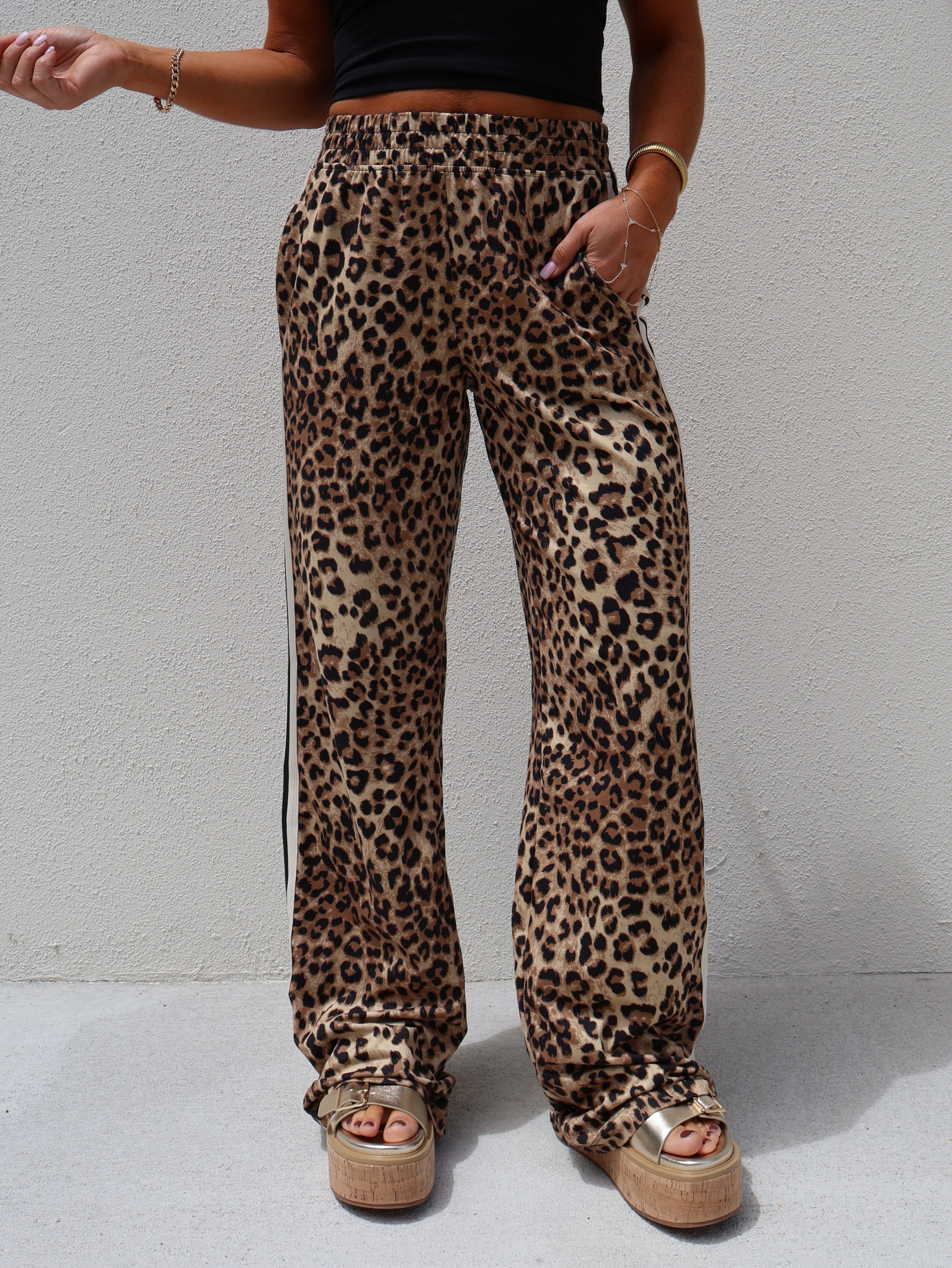 Feline Lounge Pants Leopard