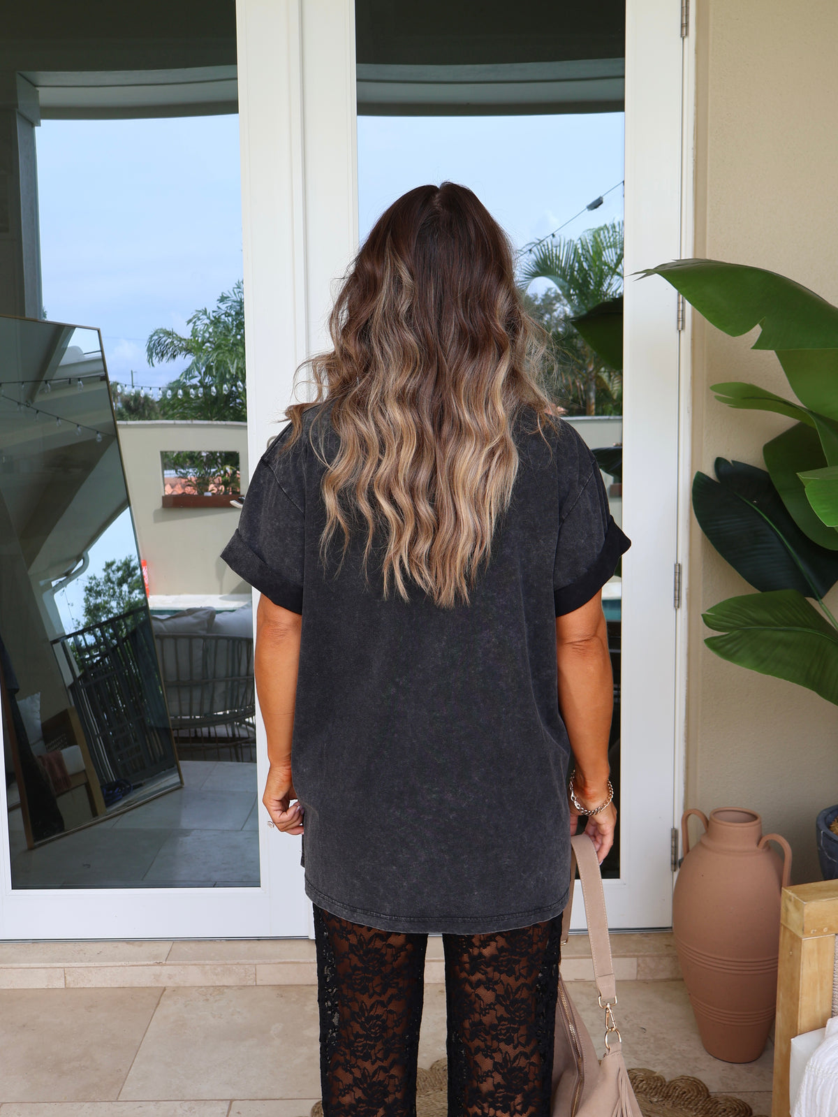 Zeppelin Free Spirit Graphic Tee Black