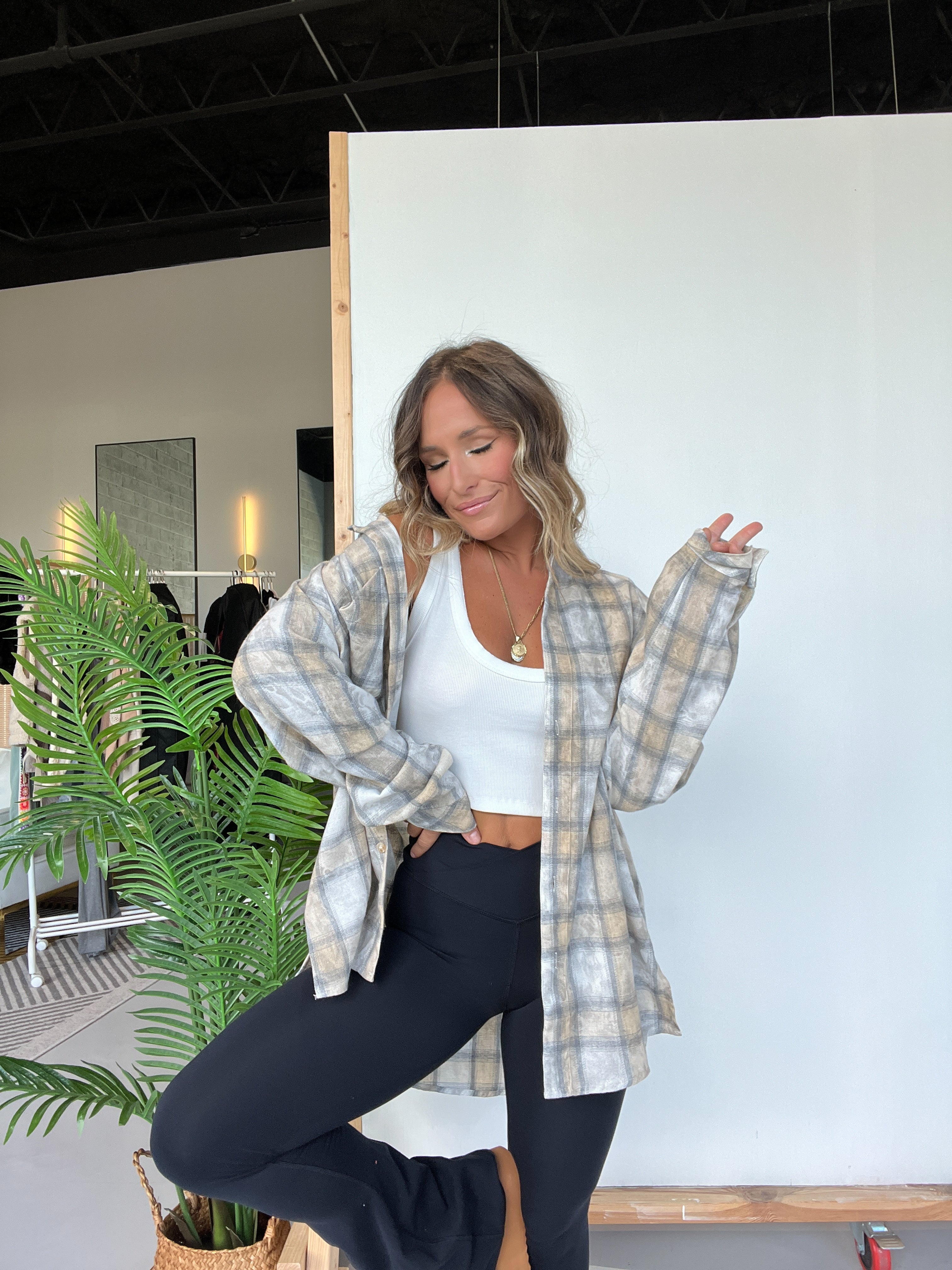 Mountain High Washed Flannel Oat