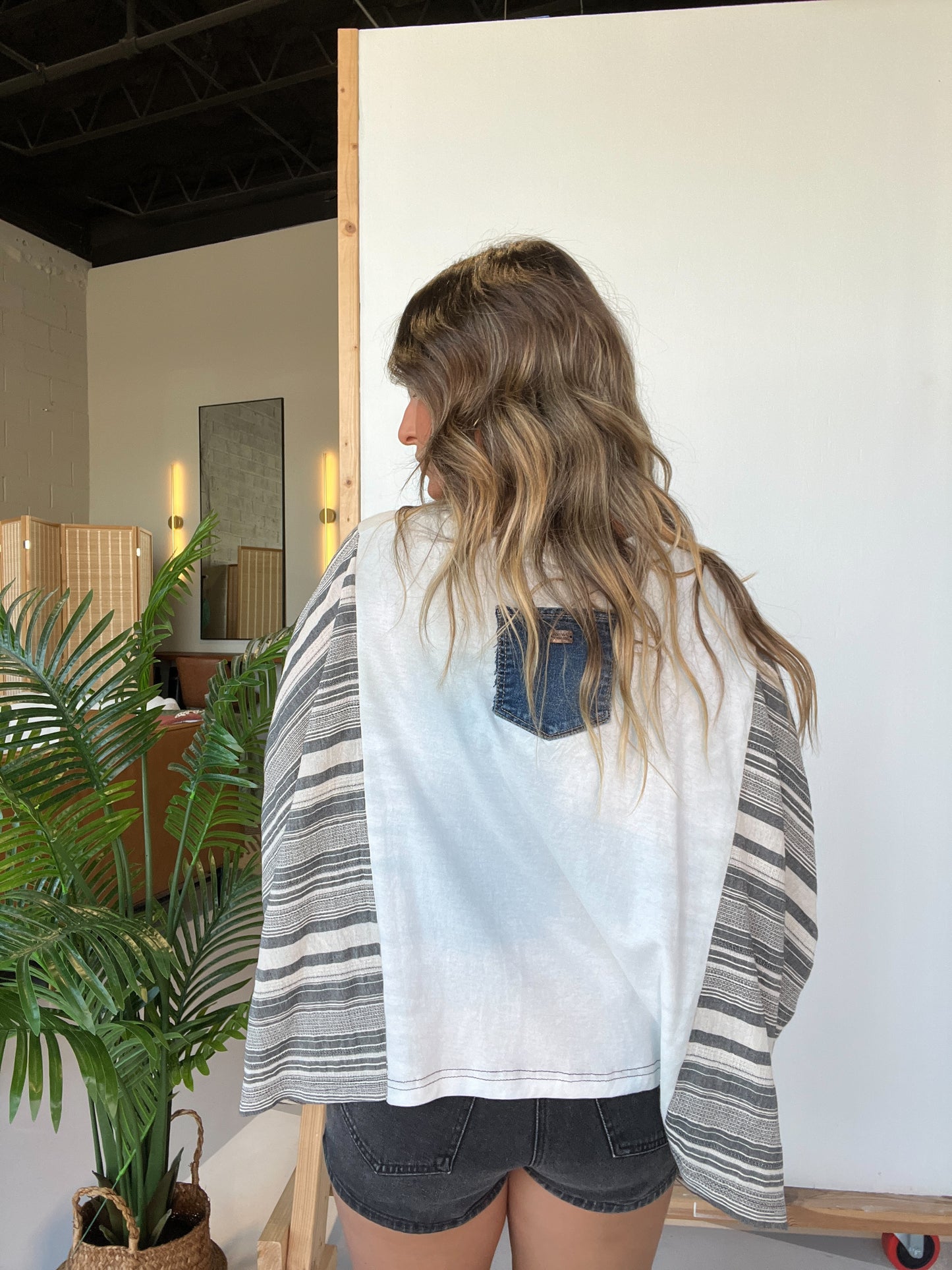 Motley Crue Mix & Match Tee White Stripe