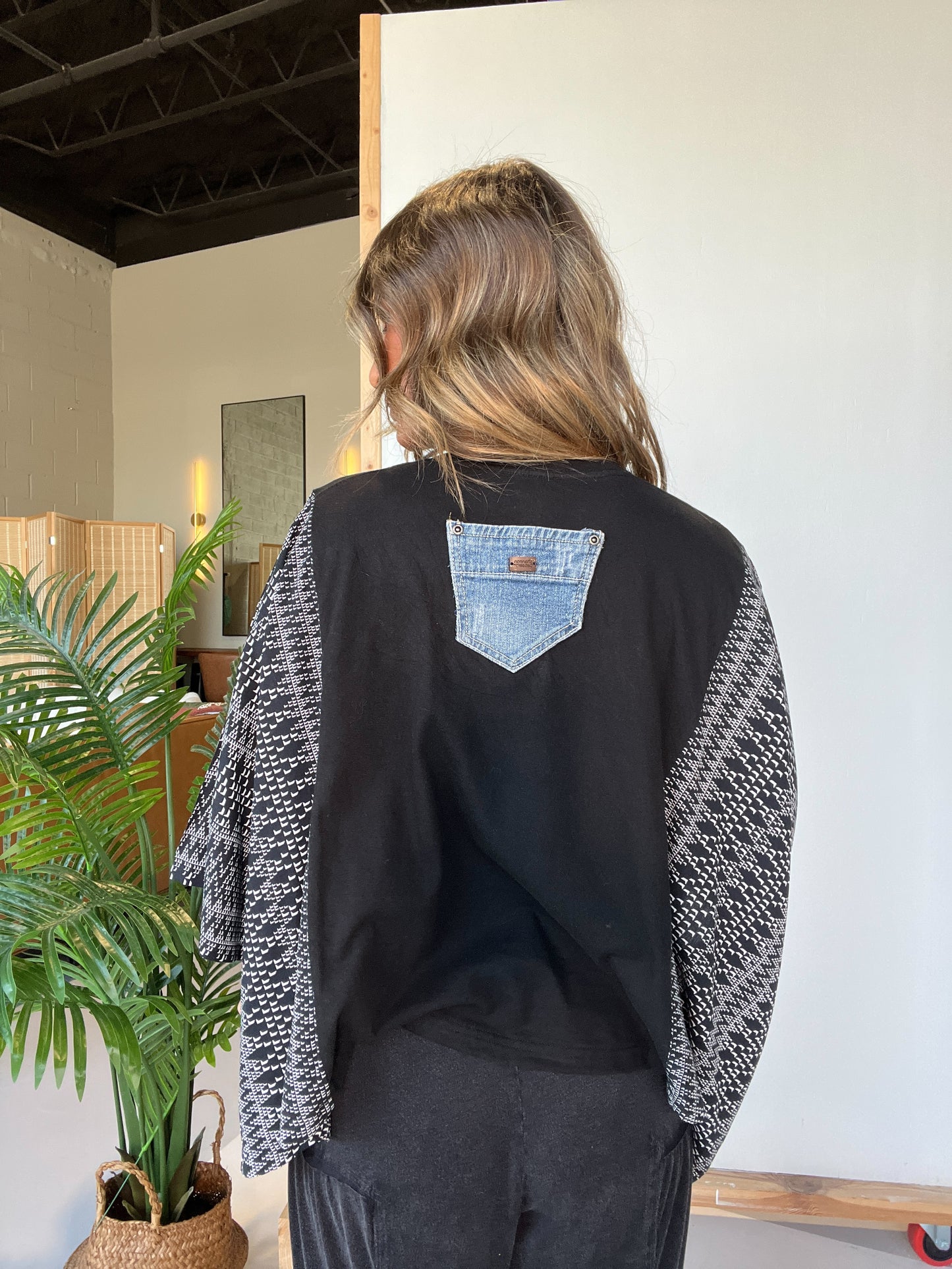 Led Zeppelin Mix & Match Tee Black Aztec
