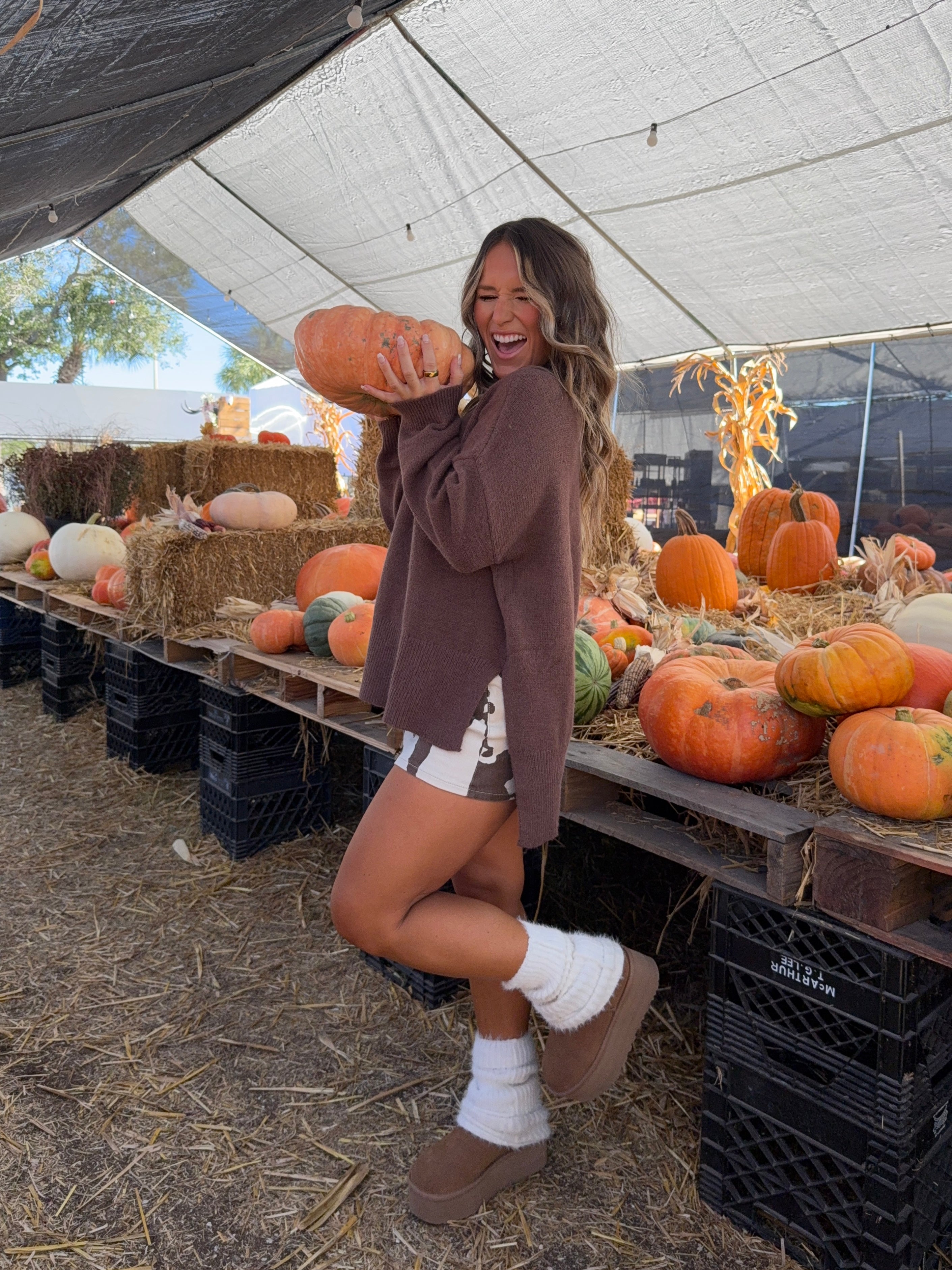 Orchard Mock Neck Sweater Chocolate