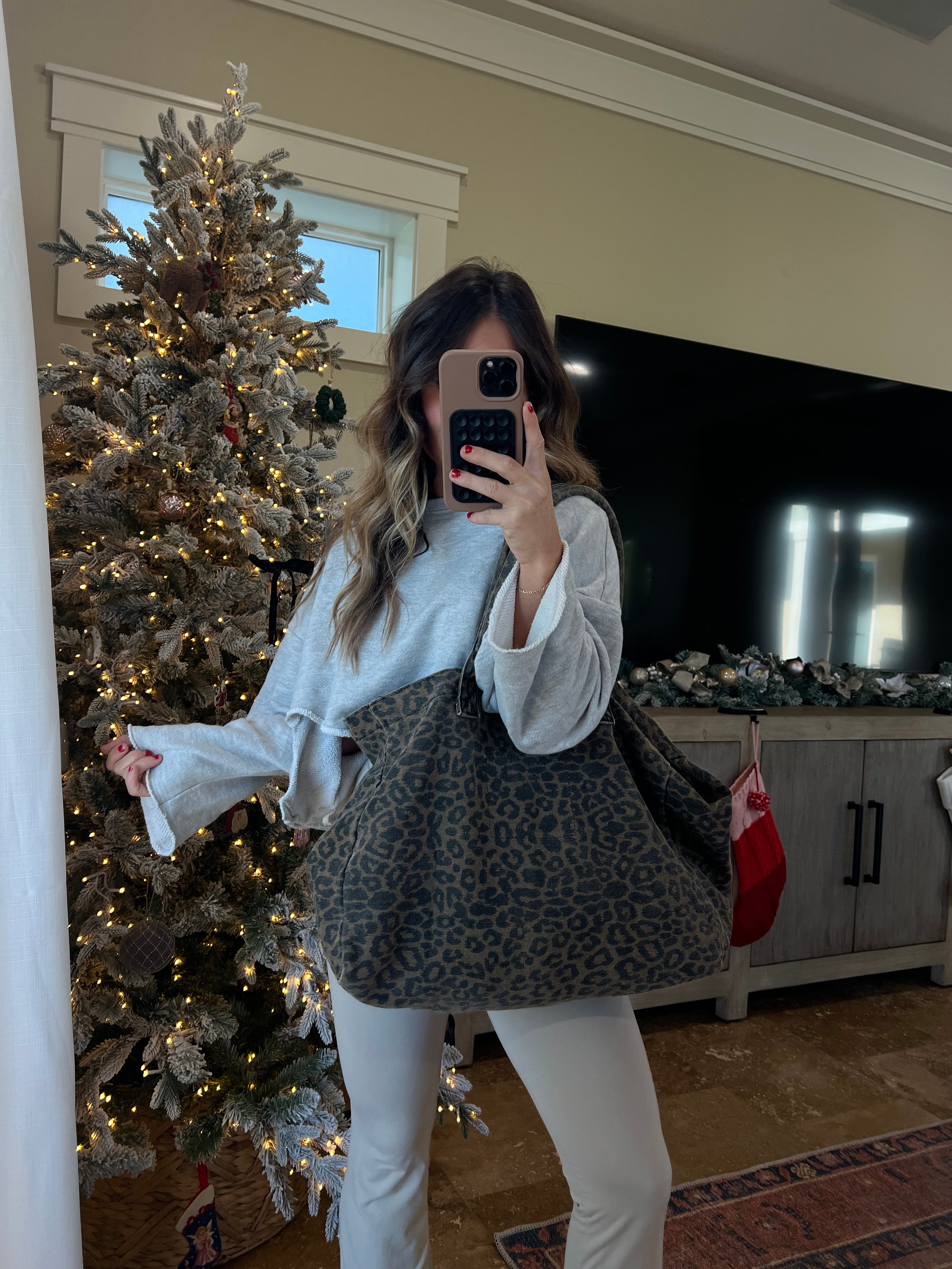 Calico Tote Bag Cheetah