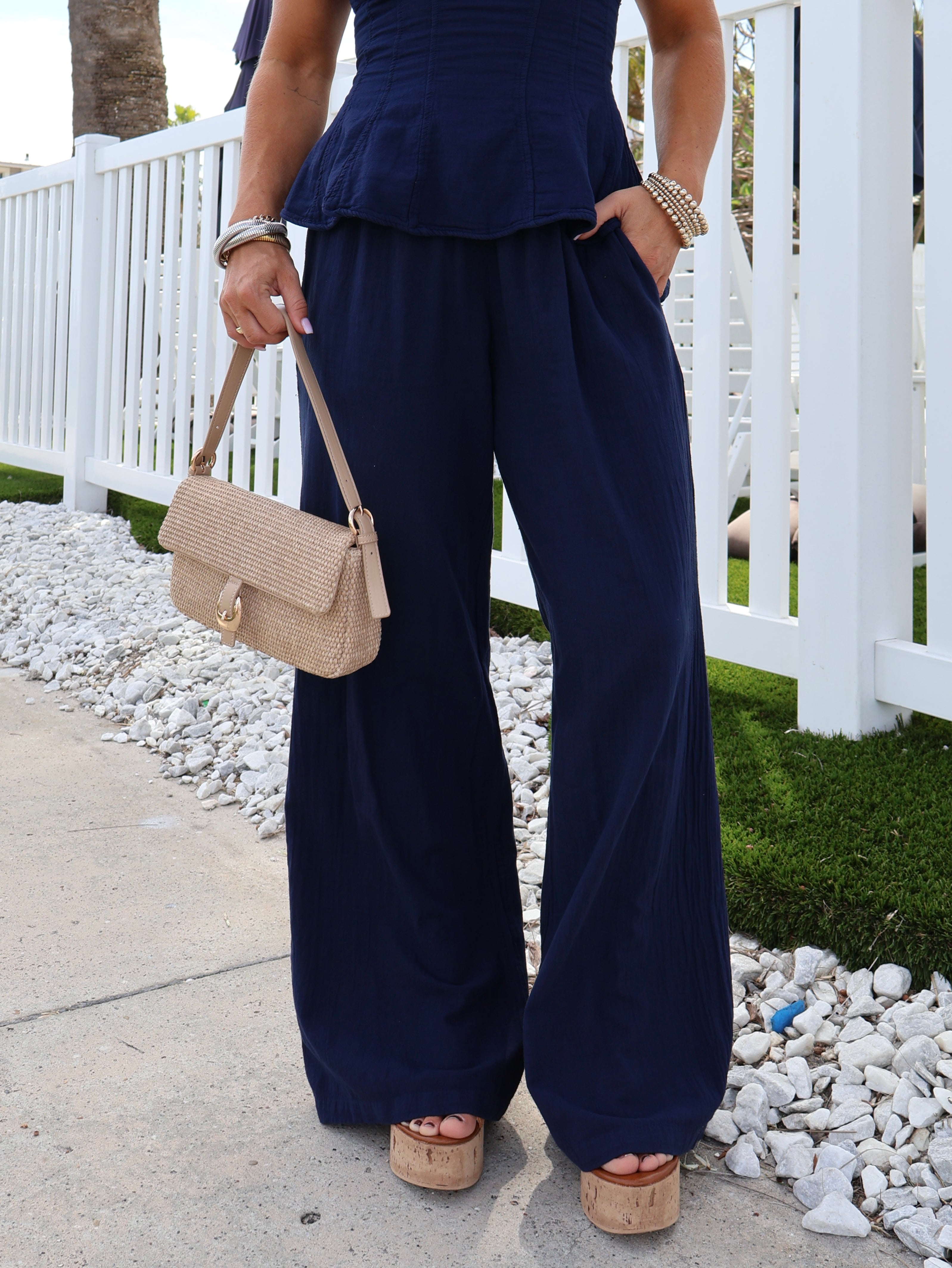 Coastal Muse Pants Midnight