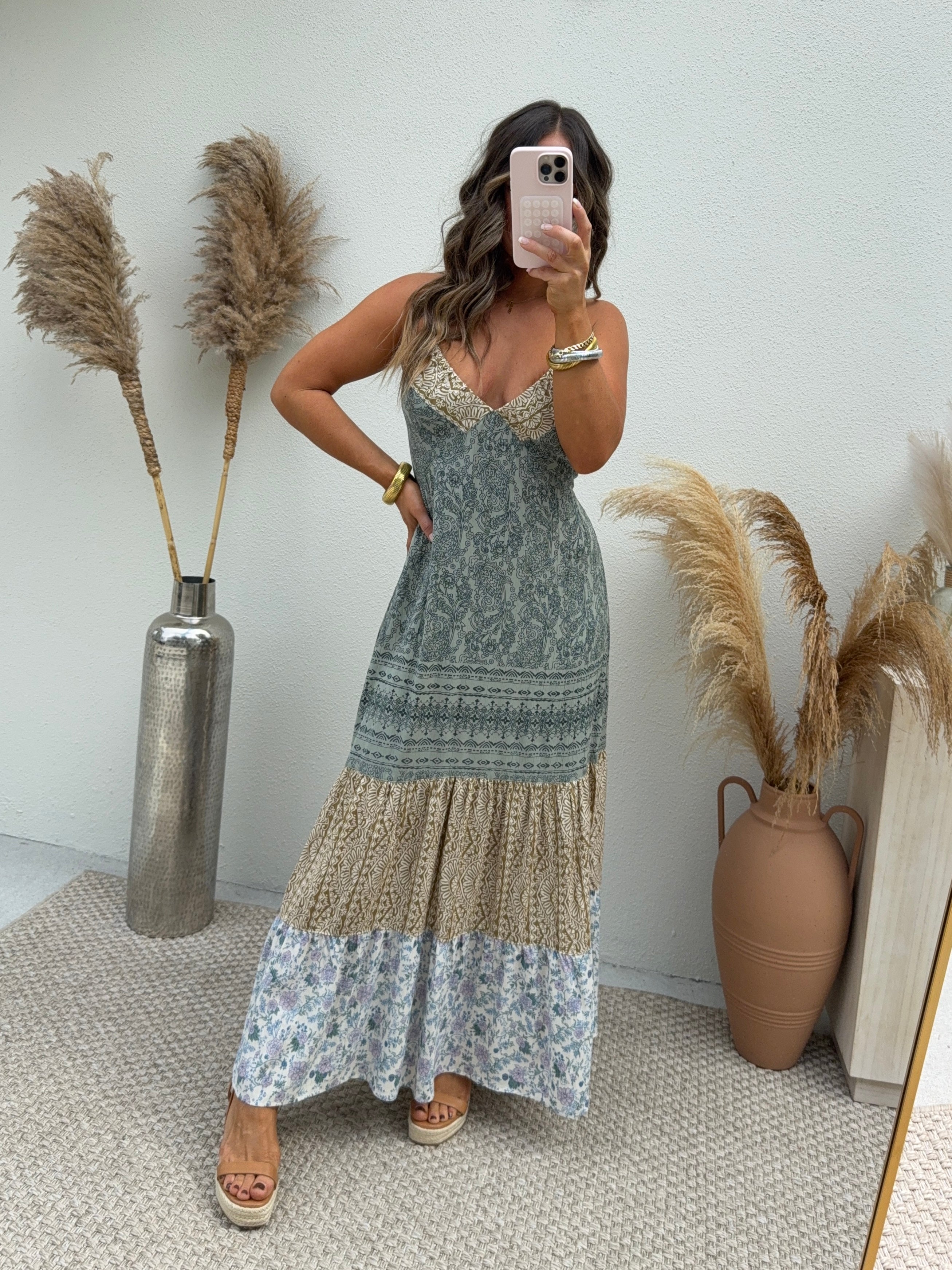 Dawn Before Daylight Maxi Dress Jade