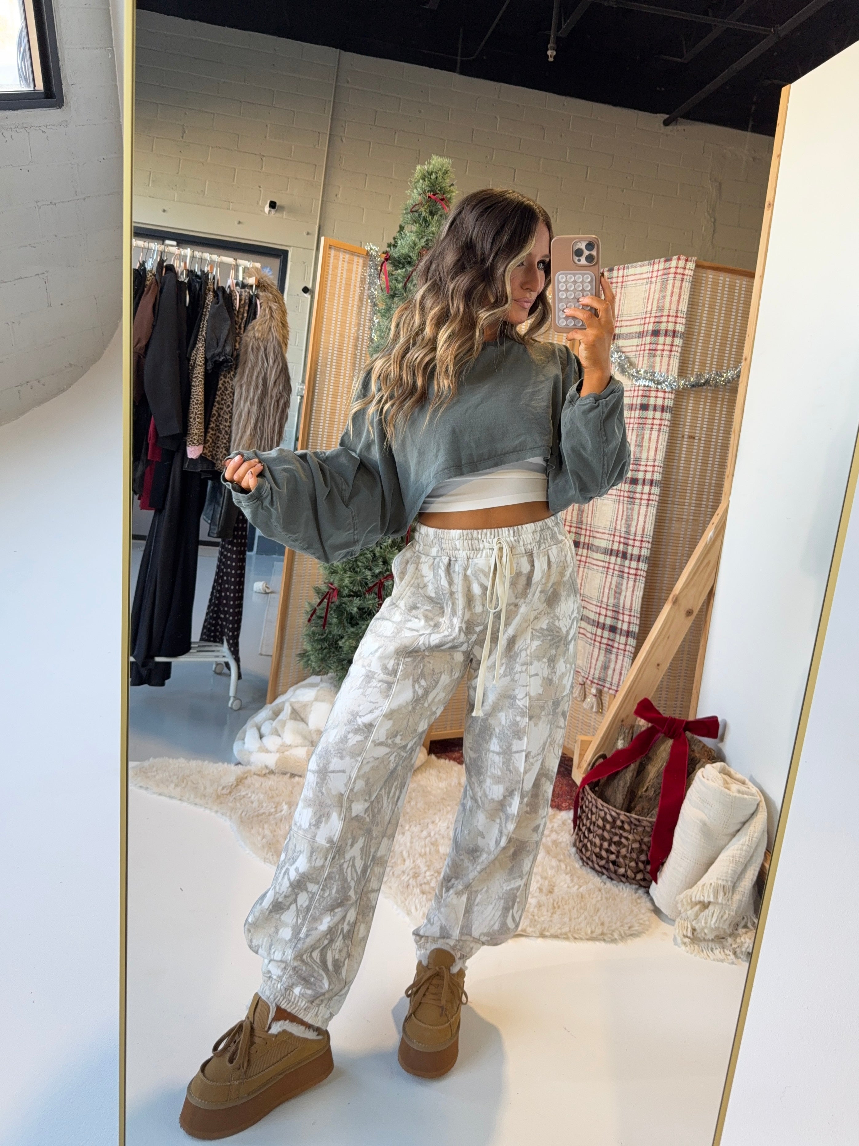 Winter Woods Barrel Sweatpants Camo