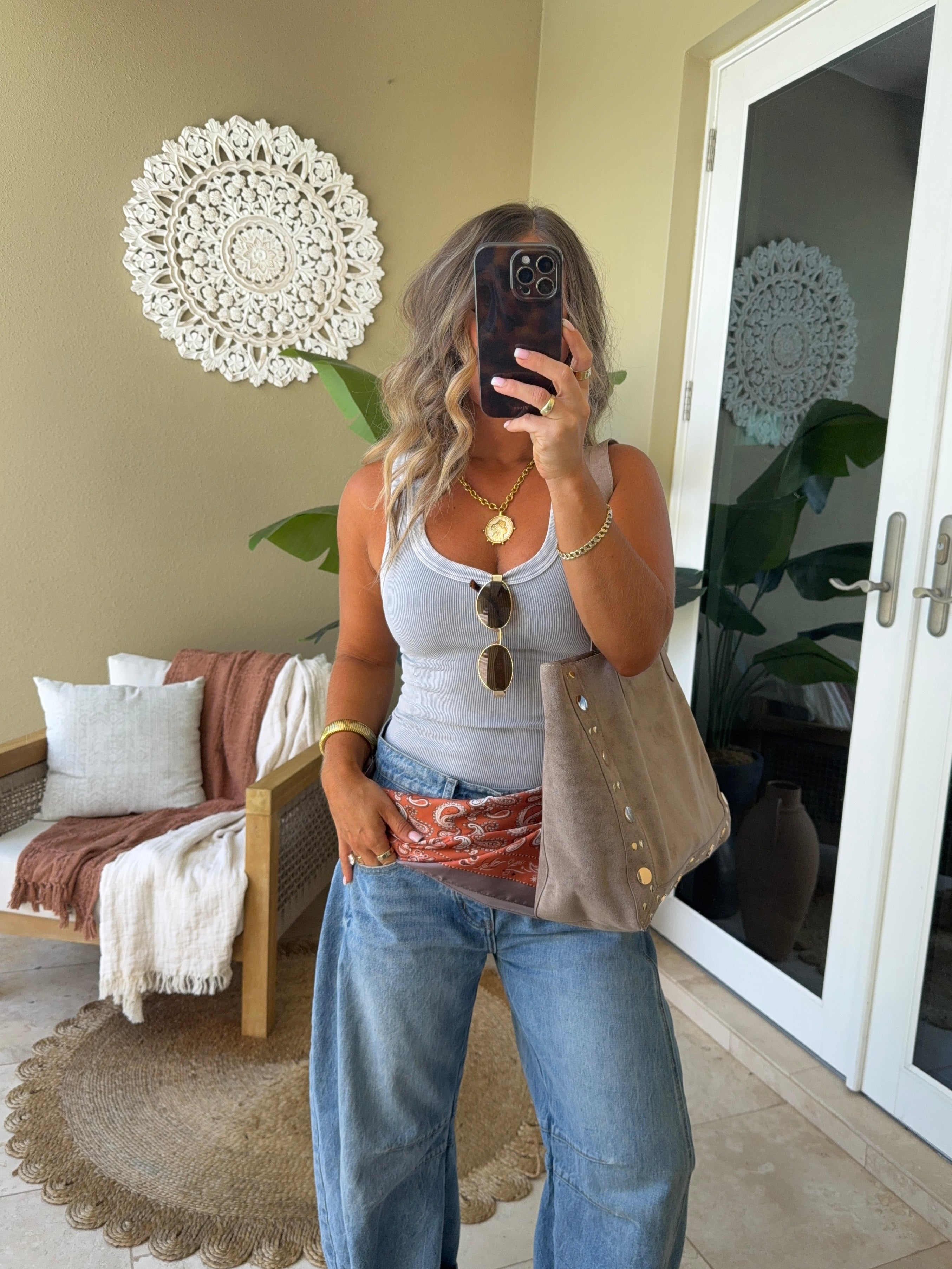 Weekend Escape Tank Vintage Cool Grey