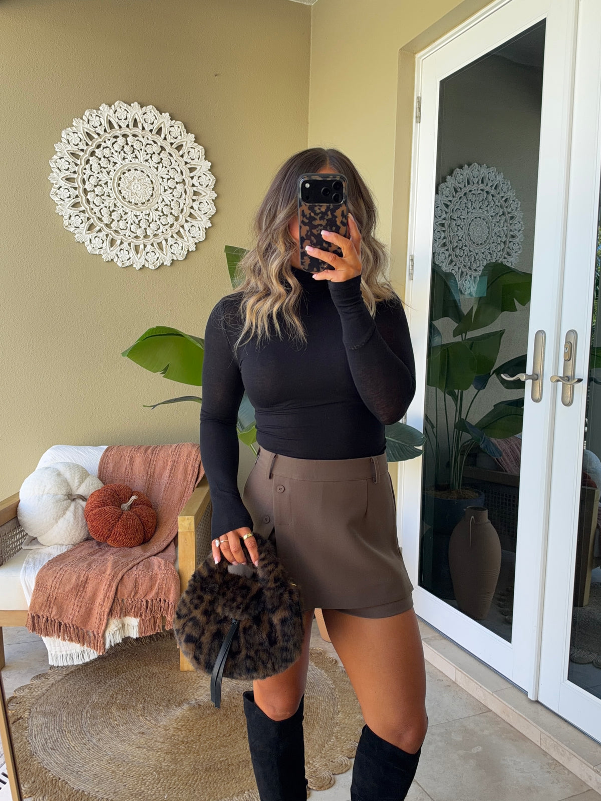 Fall Essential Turtleneck Black