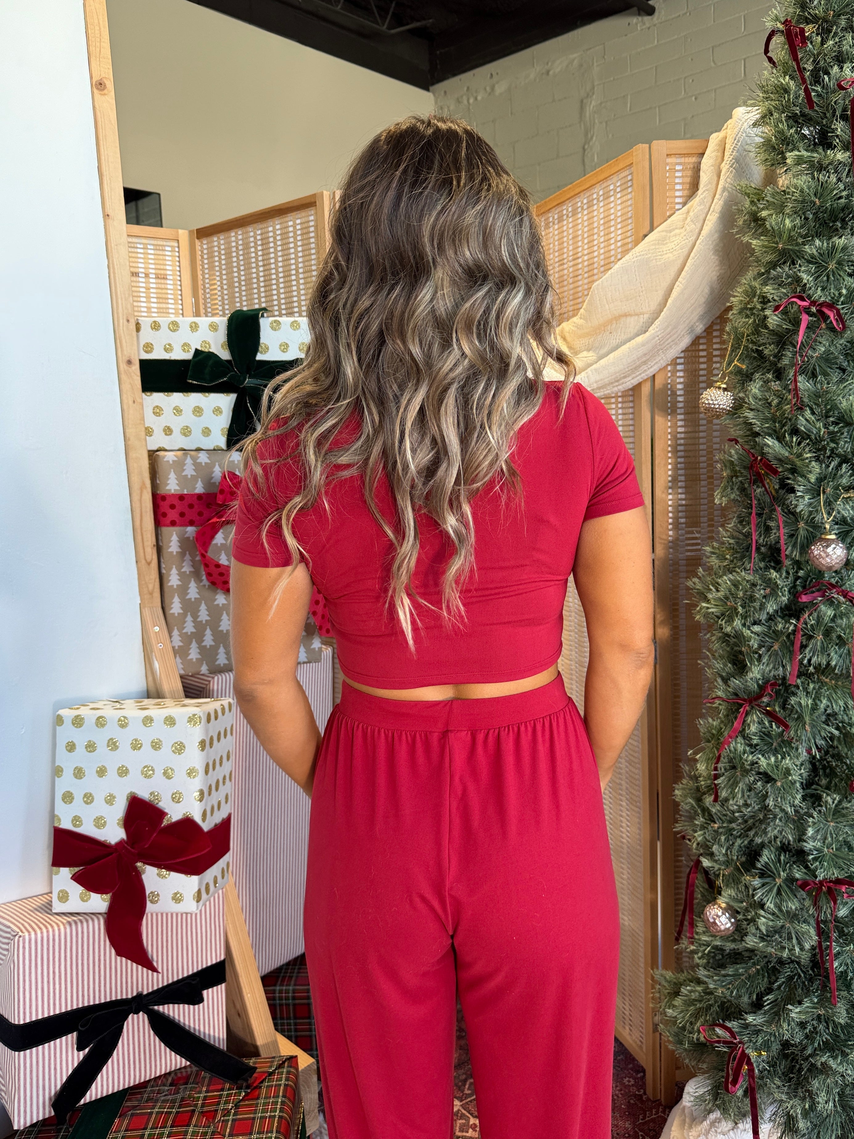 Early 2000's Baby Tee Cherry