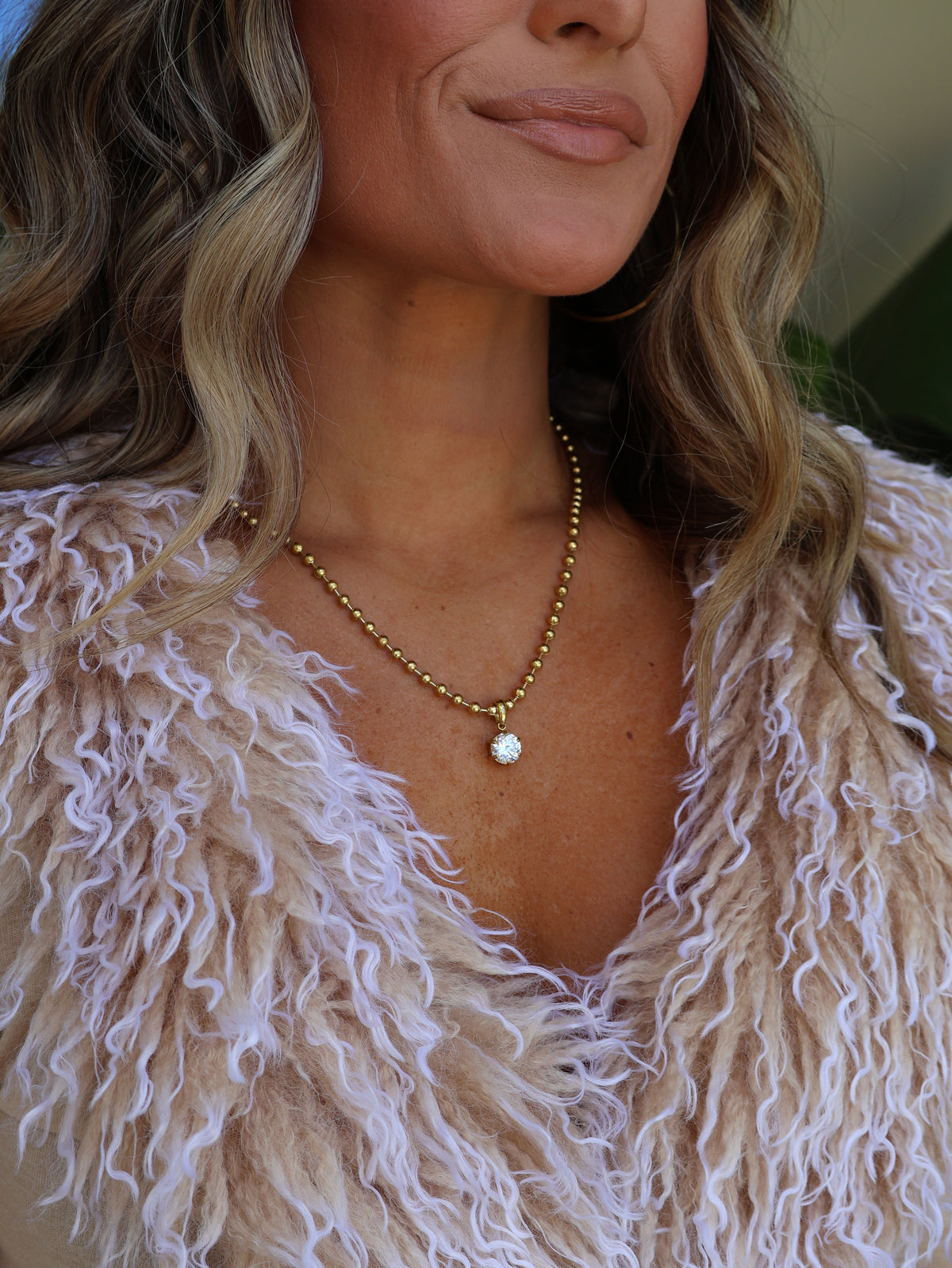 Stella Pendant Necklace Gold
