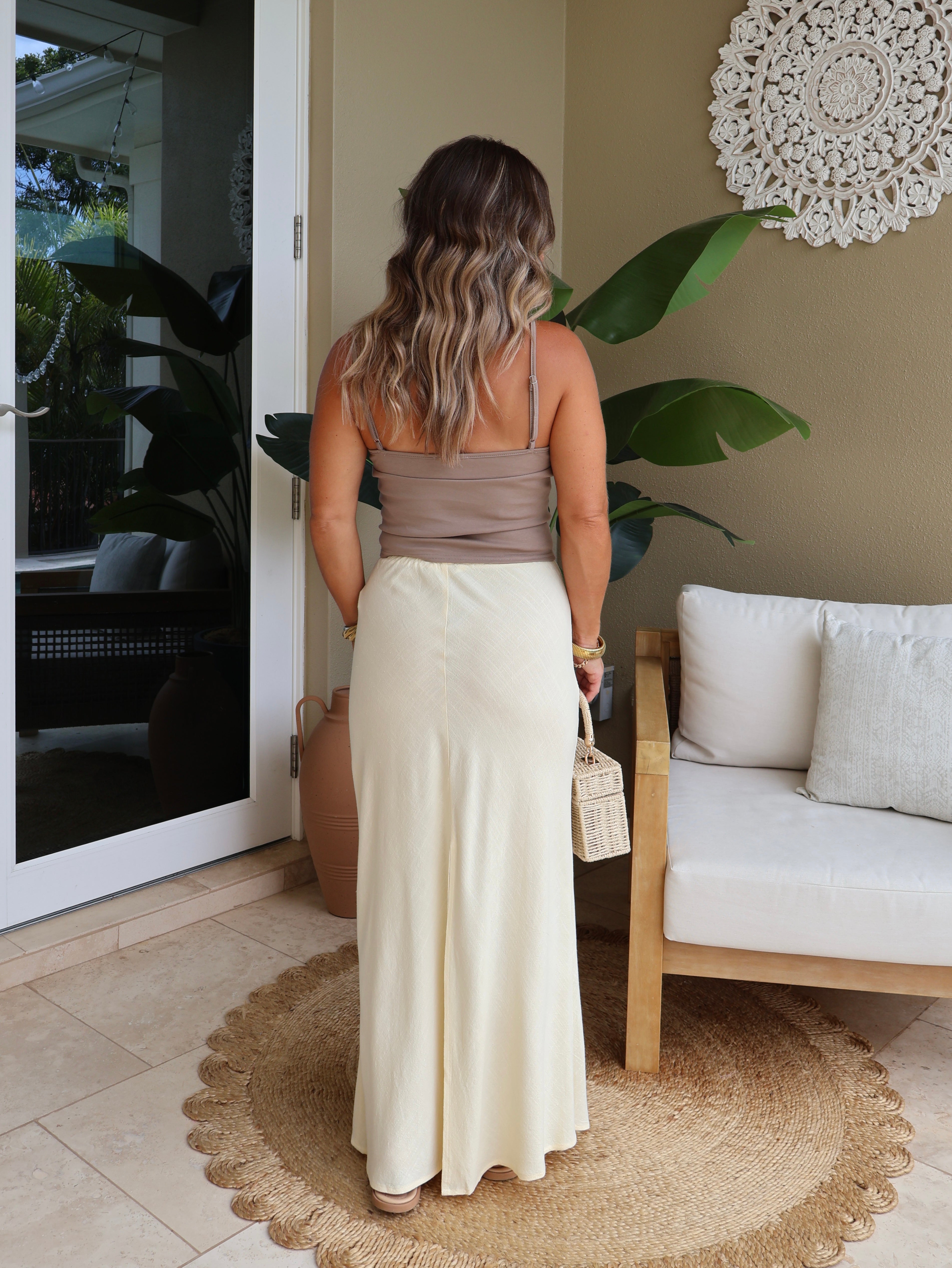 Sundown Maxi Skirt Butter