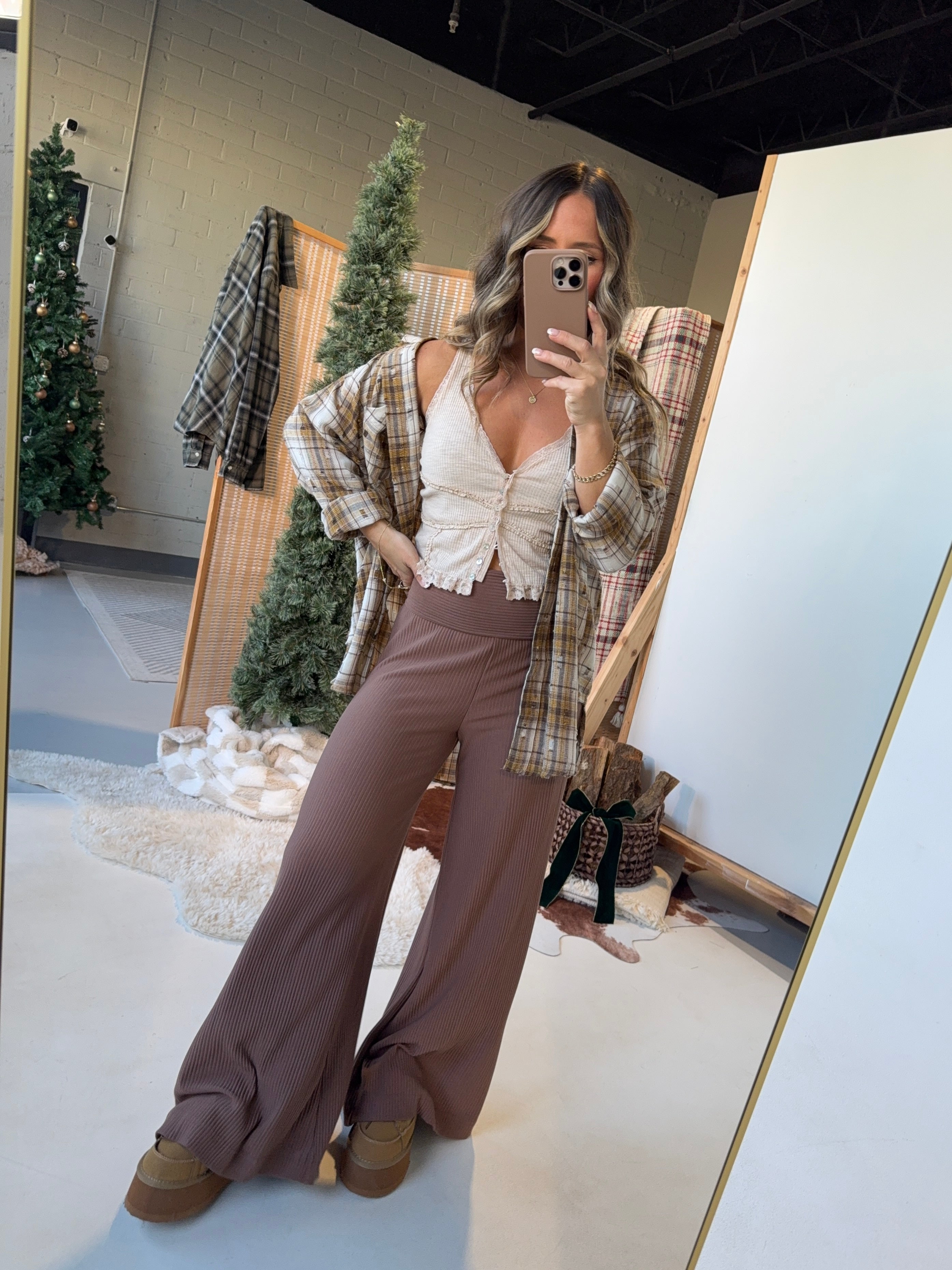 By the Campfire Lounge Pants Chocolate