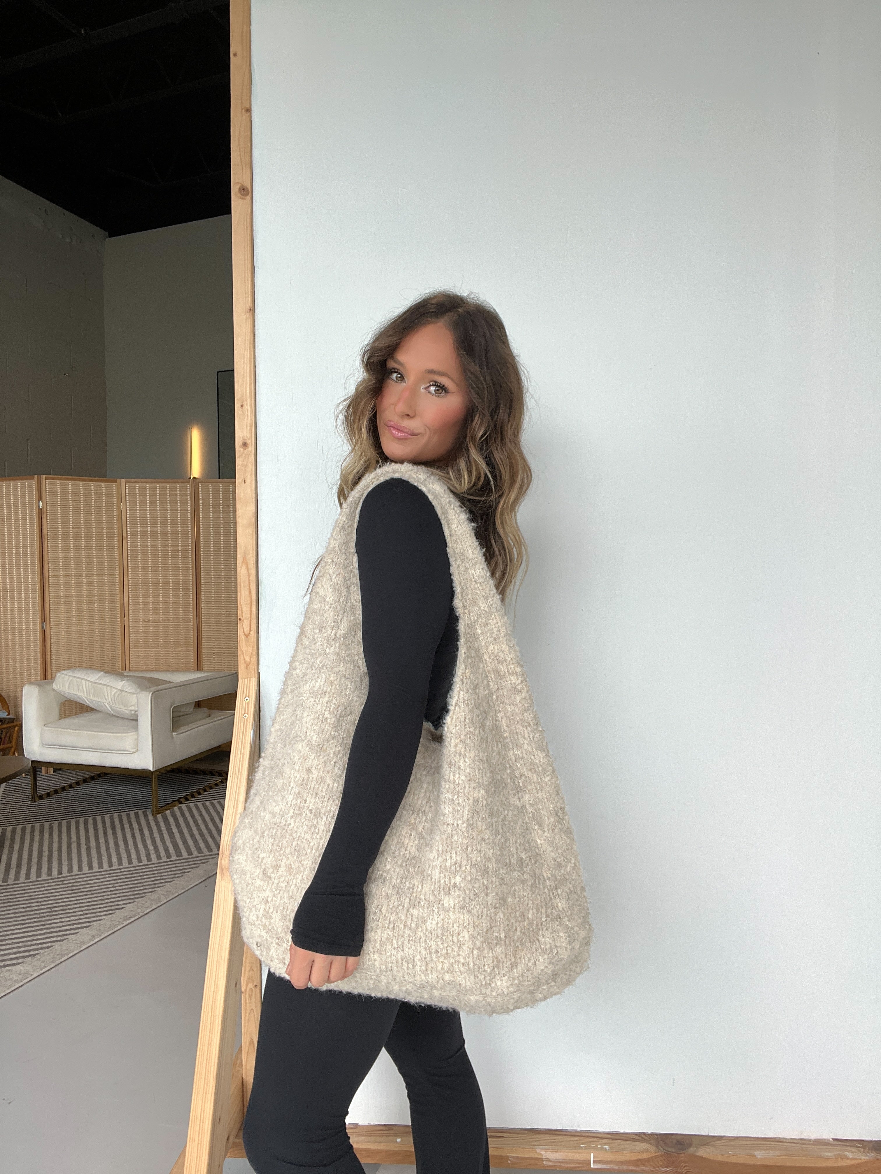 Hyde Park Knit Tote Bags