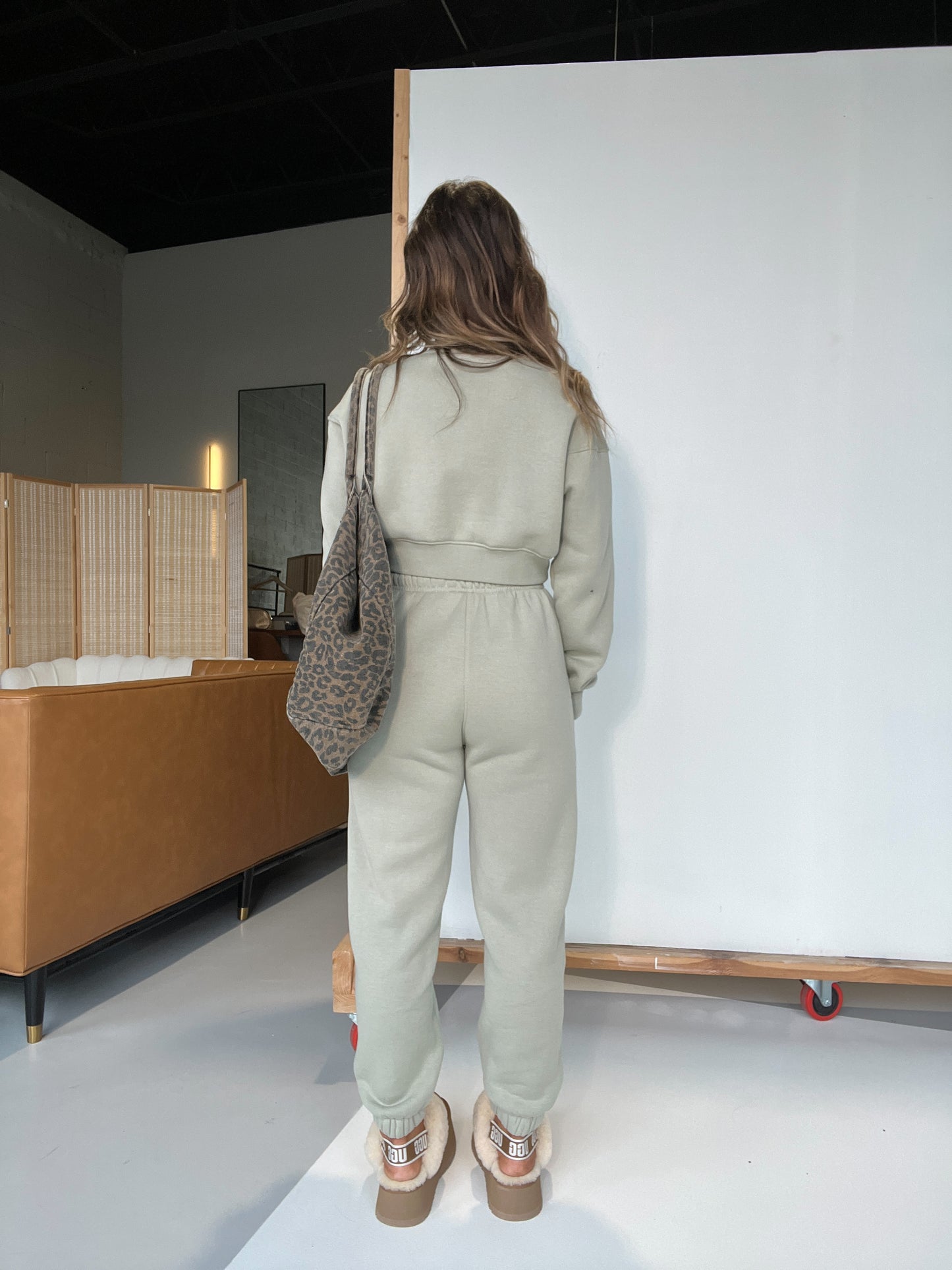Fleece Dreams Lounge Joggers Marsh