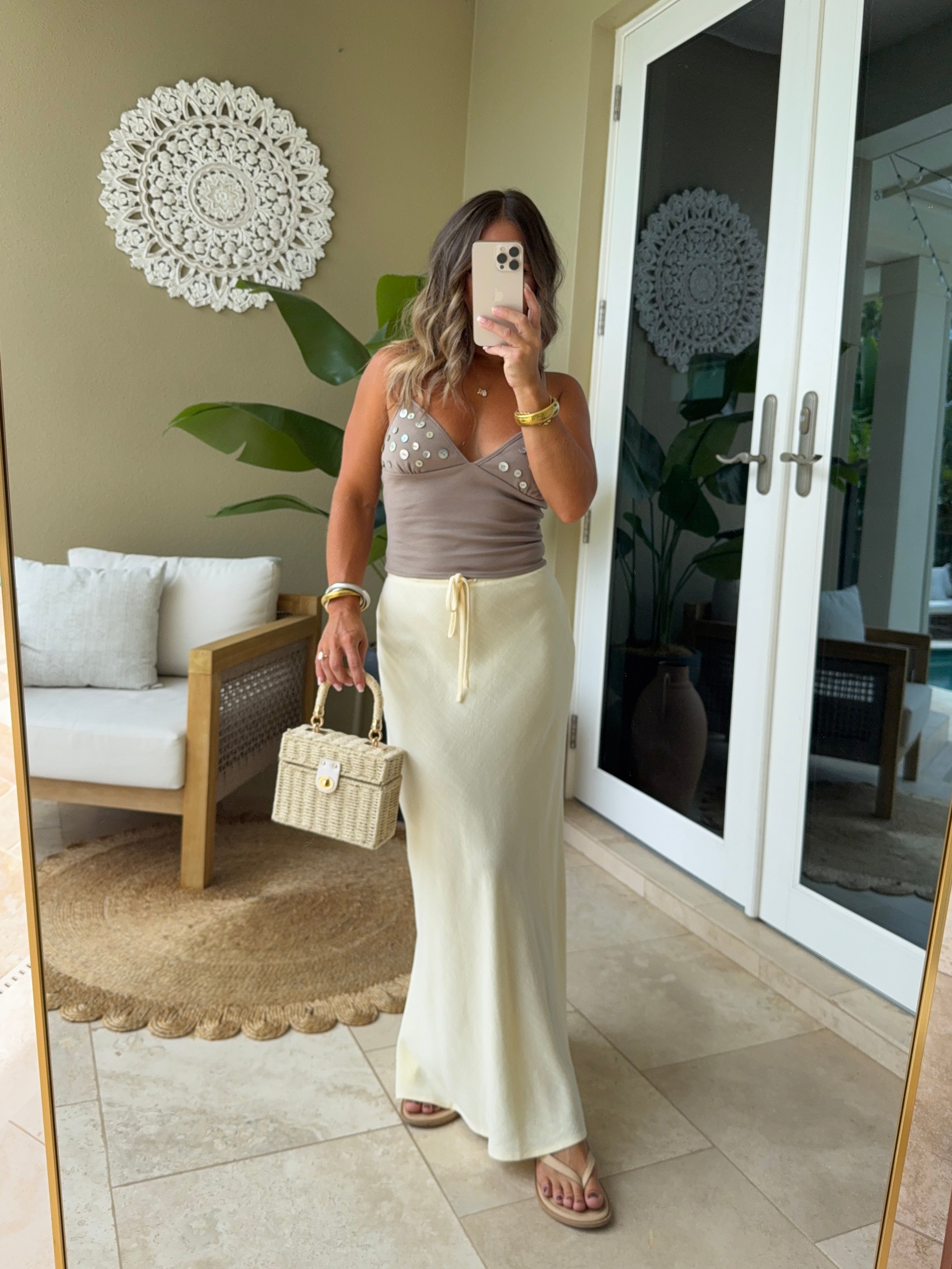Sundown Maxi Skirt Butter