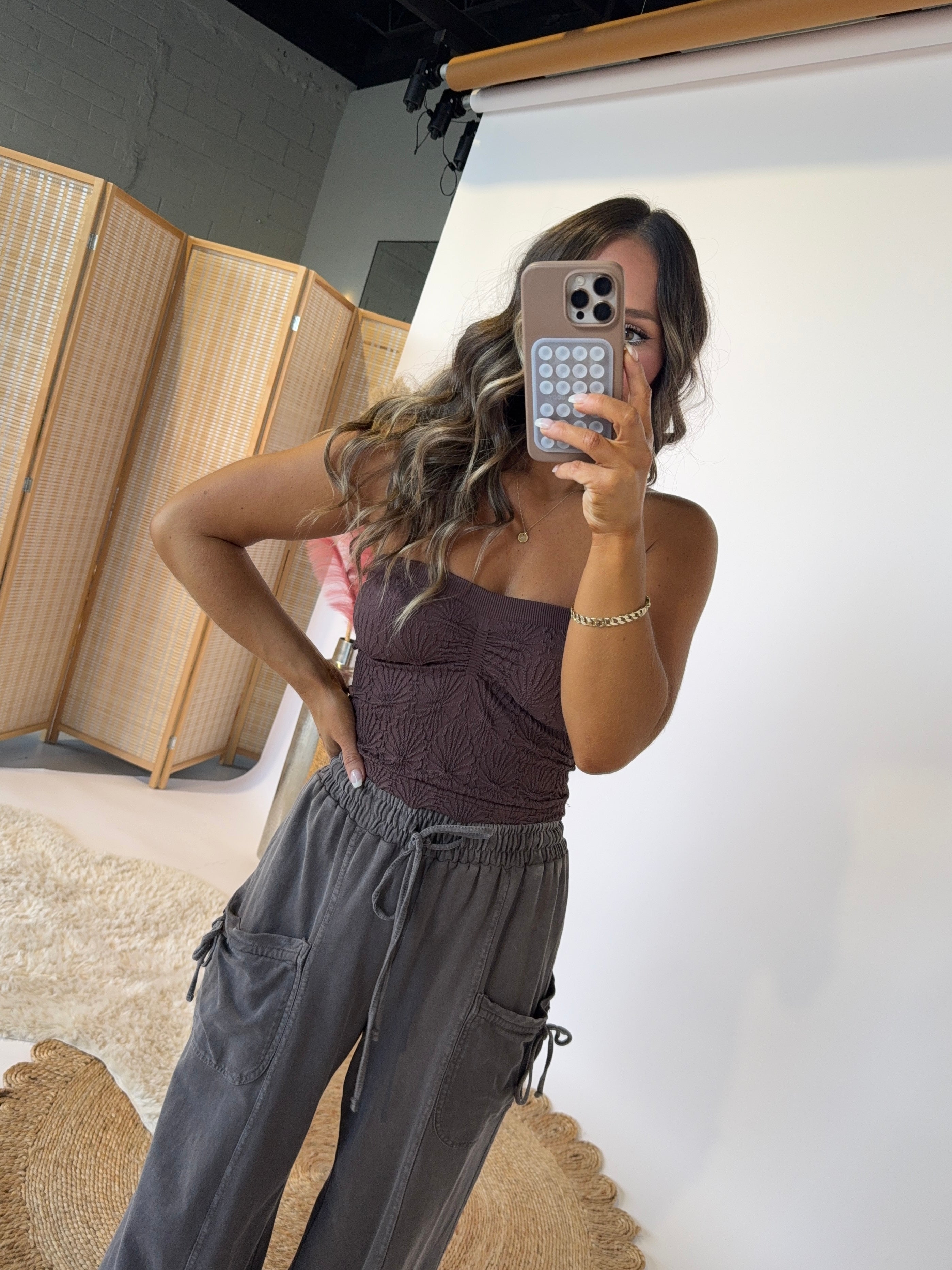 Run Away With You Tube Top French Roast